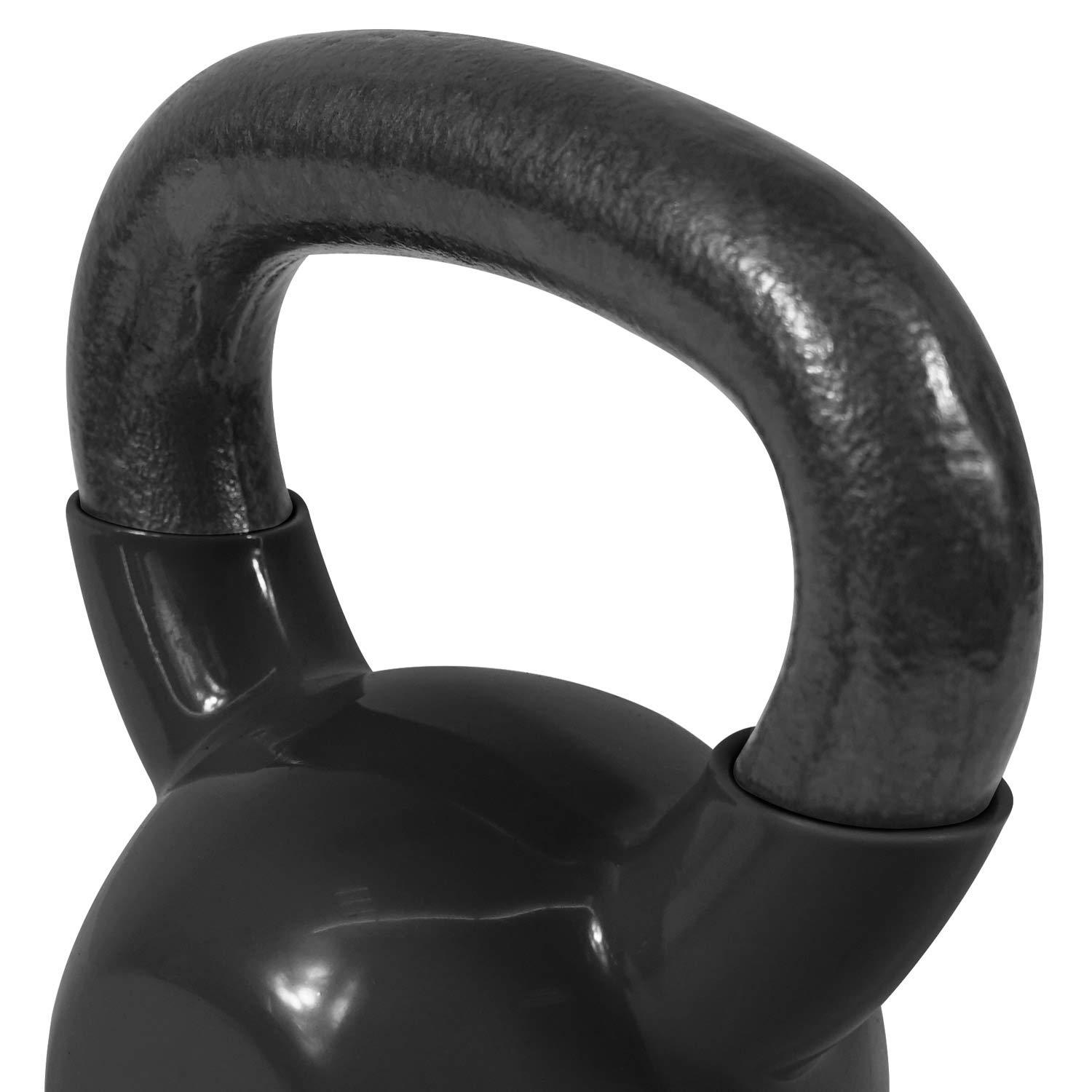 Yes4All Kettlebell Set Vinyl Coated Weights Combo for Full Body Workout Equipment Push up, Grip Strength Training, Dumbbell Weights Exercises - Image 2