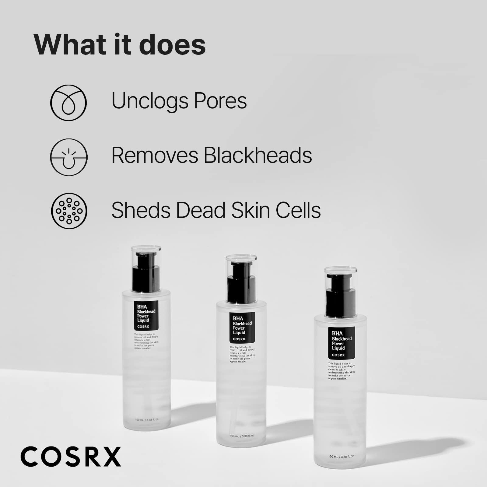 COSRX Niacinamide 2% + BHA 4% Blackhead Exfoliant Toner 3.38 fl.oz / 100ml, Korean Toner, Blackhead Remover, Pore Minimizer for Enlarged Pores, For All Skin Types, Korean Skin Care - Image 3