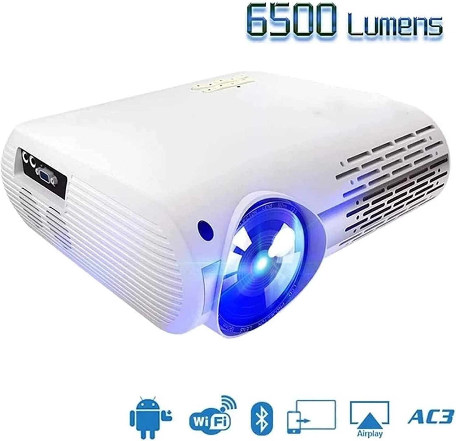 Video Projectors, Office Presentation Products Video Game Projector Projector Home Theater Cinema 1080P LCD Projector for Office and Living Room，Operation is simple, sensitive, fast, will not be stuck - Image 2