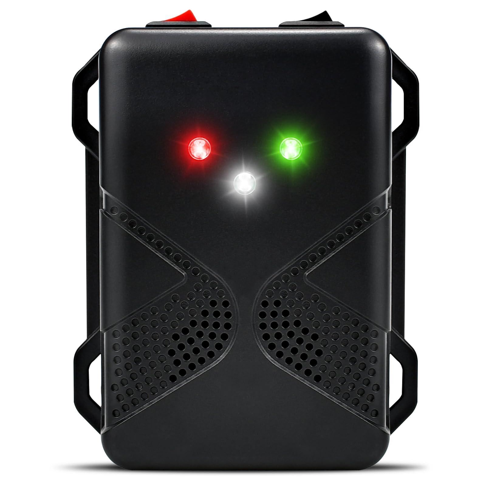 Rodent Repellent for Cars Battery Operated Ultrasonic Mice and Rat Deterrent with LED Flashlights, Wireless Under Hood Animal Repeller Pest Control Device for RV, Truck, and Vehicle Engine Protection - Image 3