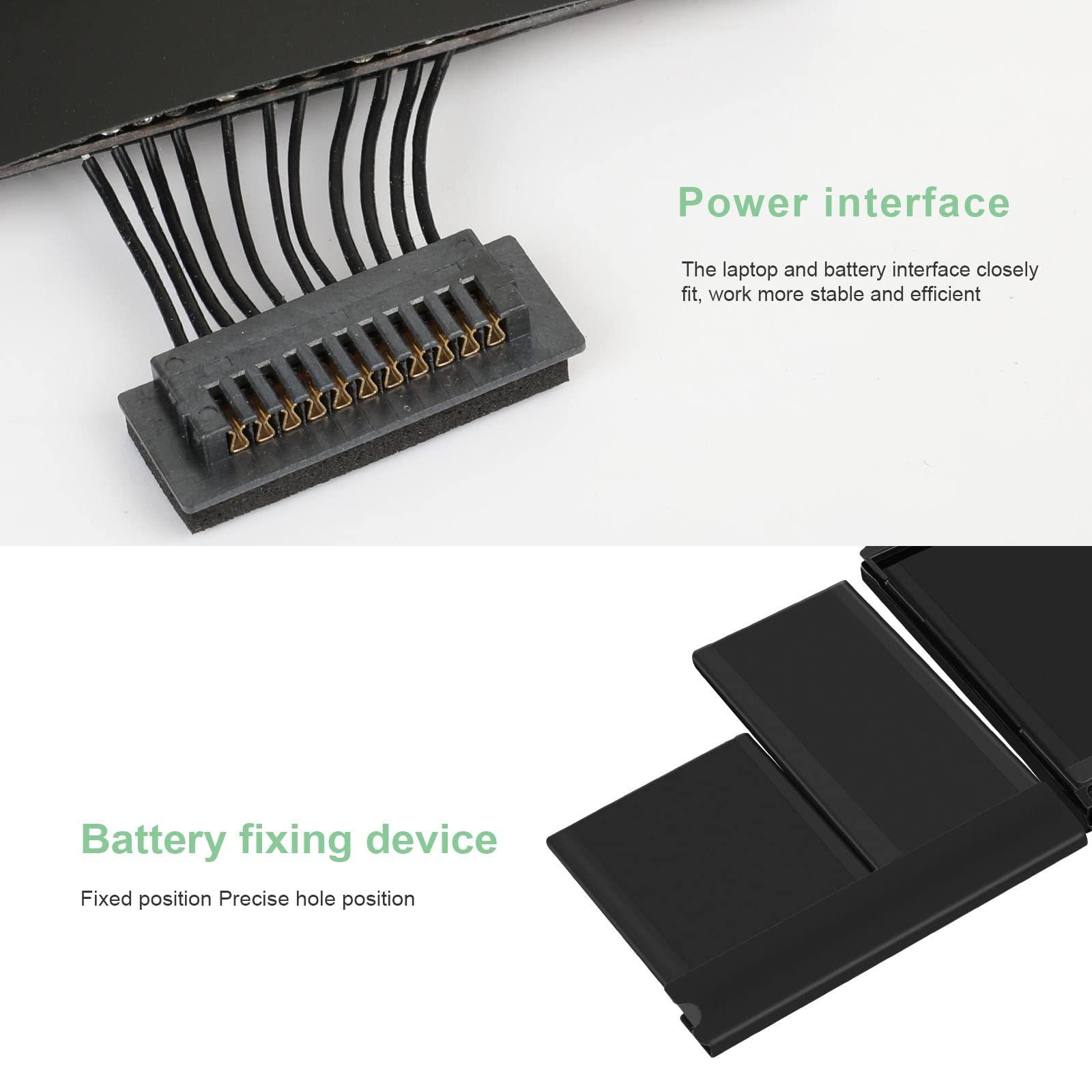 A1417 Laptop Battery Replacement for MacBook Pro 15 inch Retina A1398 [ Mid 2012 Early 2013], fits MD831LL/A MC975LL/A MC976LL/A ME665LL/A ME664LL/A - Image 5