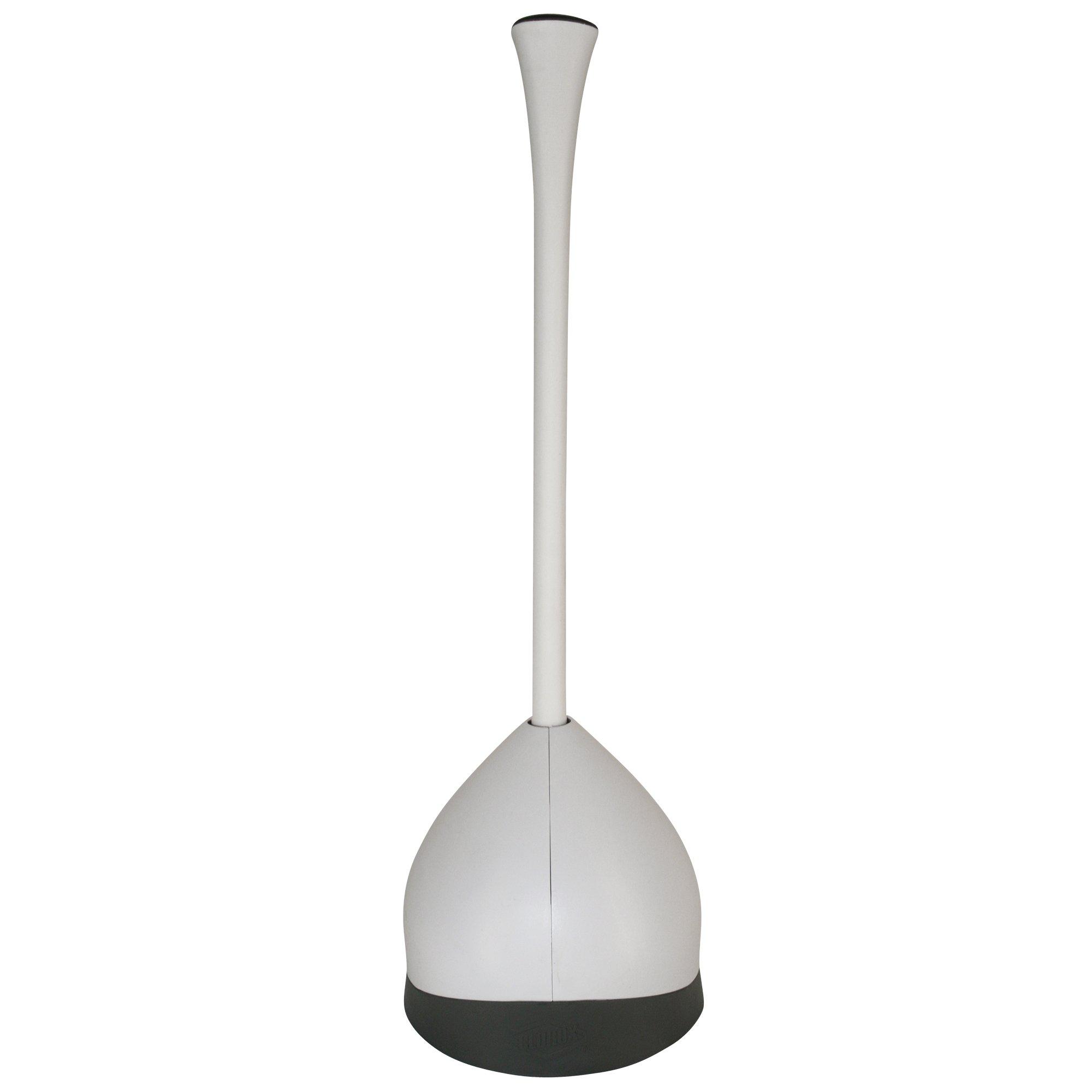 Clorox Toilet Plunger with Hideaway Caddy – Toilet Plunger for Bathroom, Bathroom Organizers & Storage, Bathroom Accessories, Toilet Unclogger, Plunger with Holder - Image 11