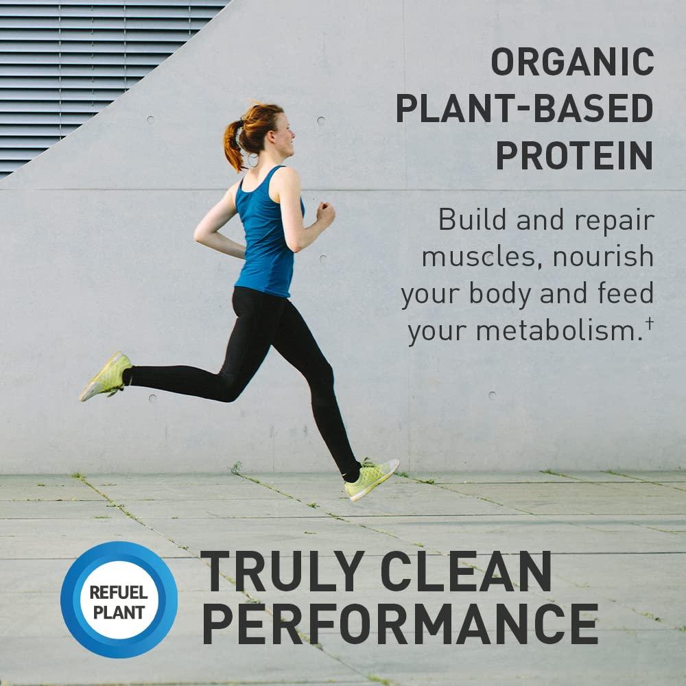 Organic Vegan Vanilla Protein Powder with Probiotics, BCAAs, 30g Plant Protein, NSF Certified, Gluten Free & Sport, Non GMO, Garden of Life Sport Protein Powder - 19 Servings - Image 3