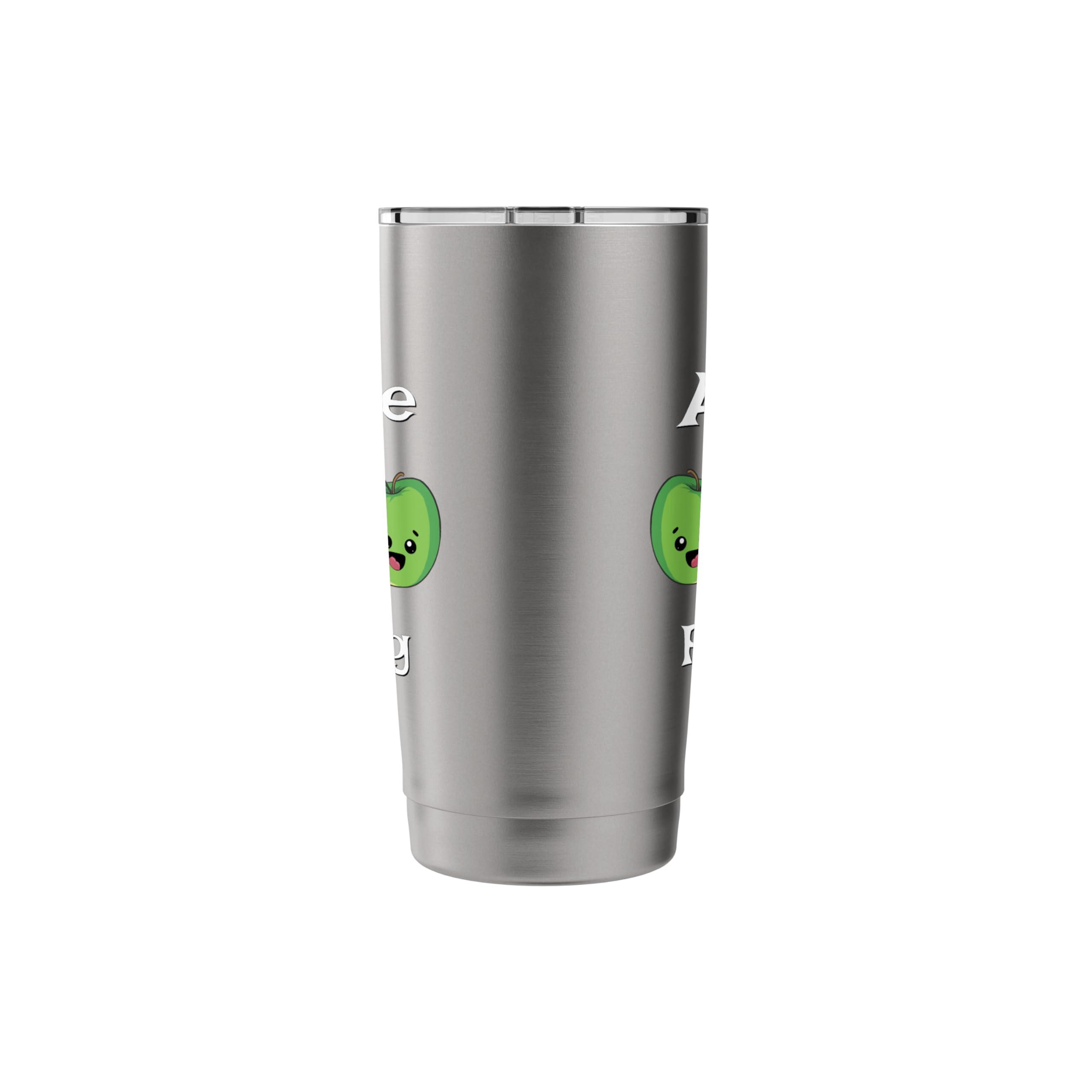 Cute Fall Autumn Orchard Matching Family Apple Picking Crew Stainless Steel Insulated Tumbler - Image 3