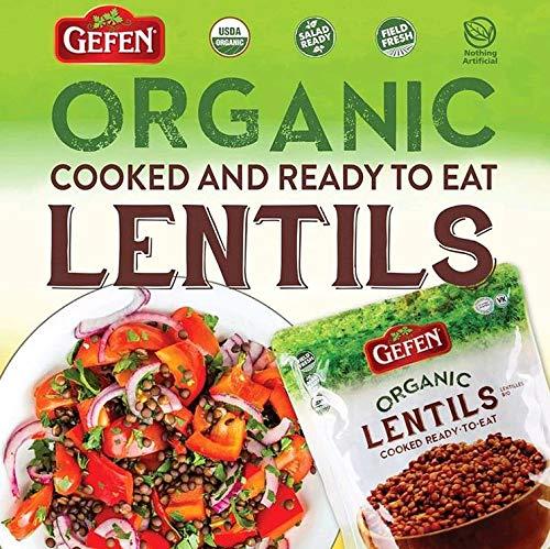 Gefen Organic Ready to Eat Lentils 16.9oz (6 Pack) - Image 3