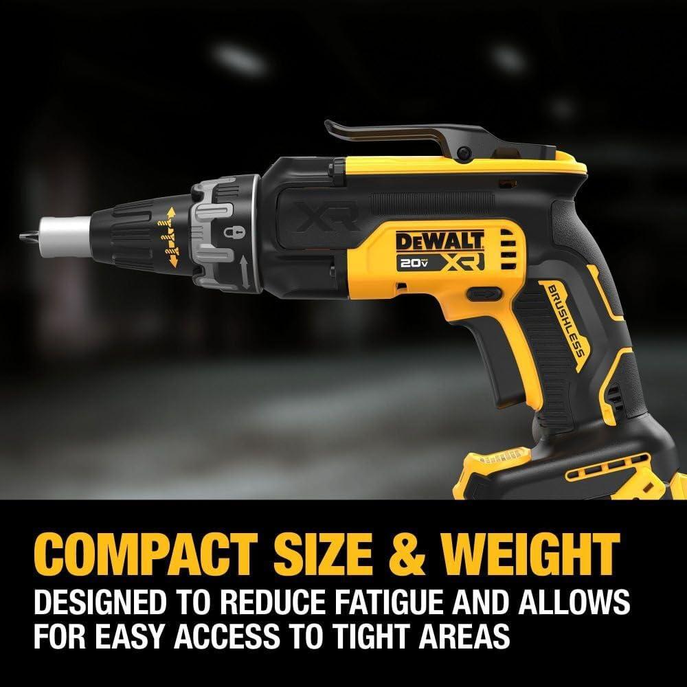 DEWALT 20V Max Drywall Screwgun, Tool Only (DCF630B) - Image 4