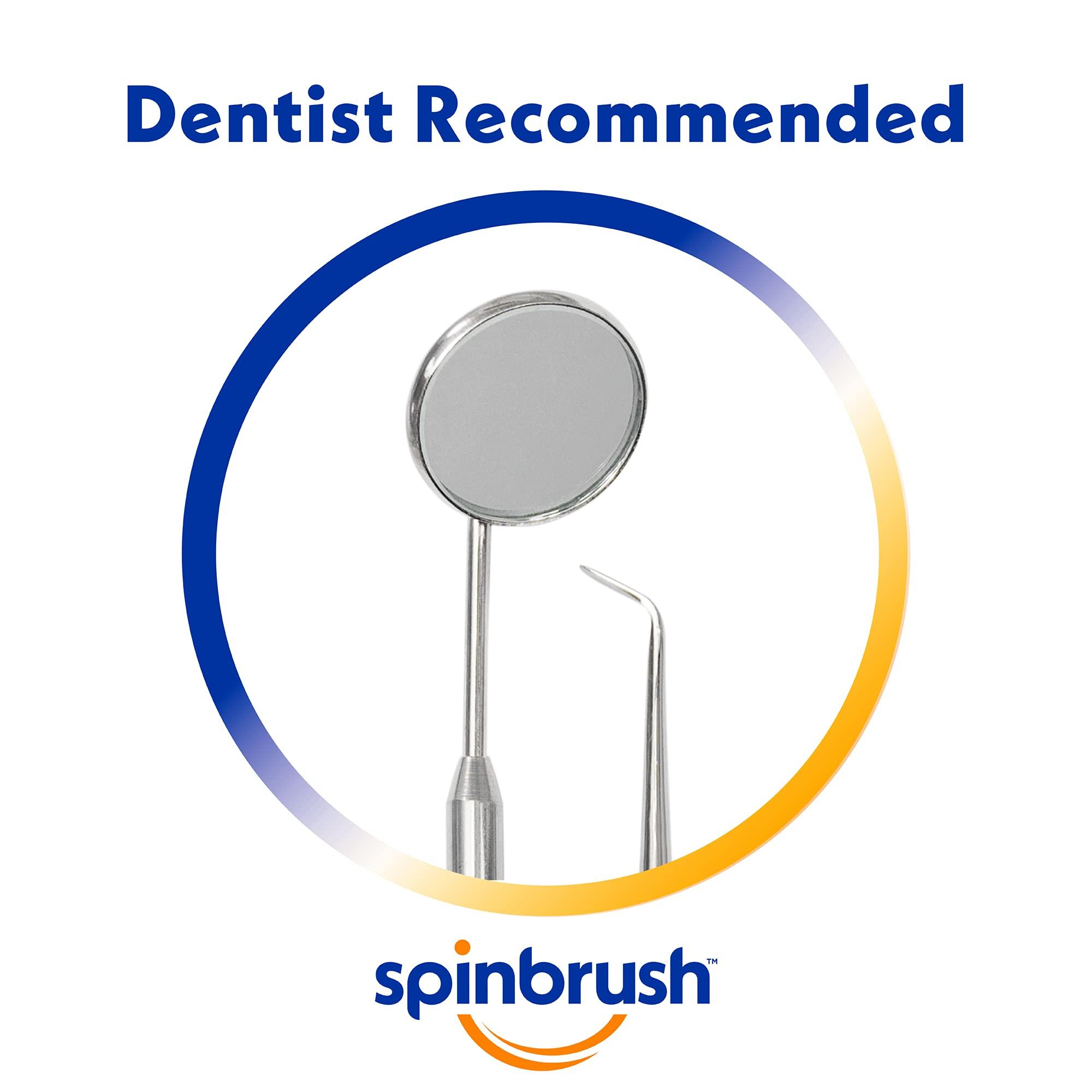 Spinbrush PRO CLEAN Battery Powered Toothbrush, Soft Bristles, 1 Count, Gold or Blue Color May Vary - Image 10