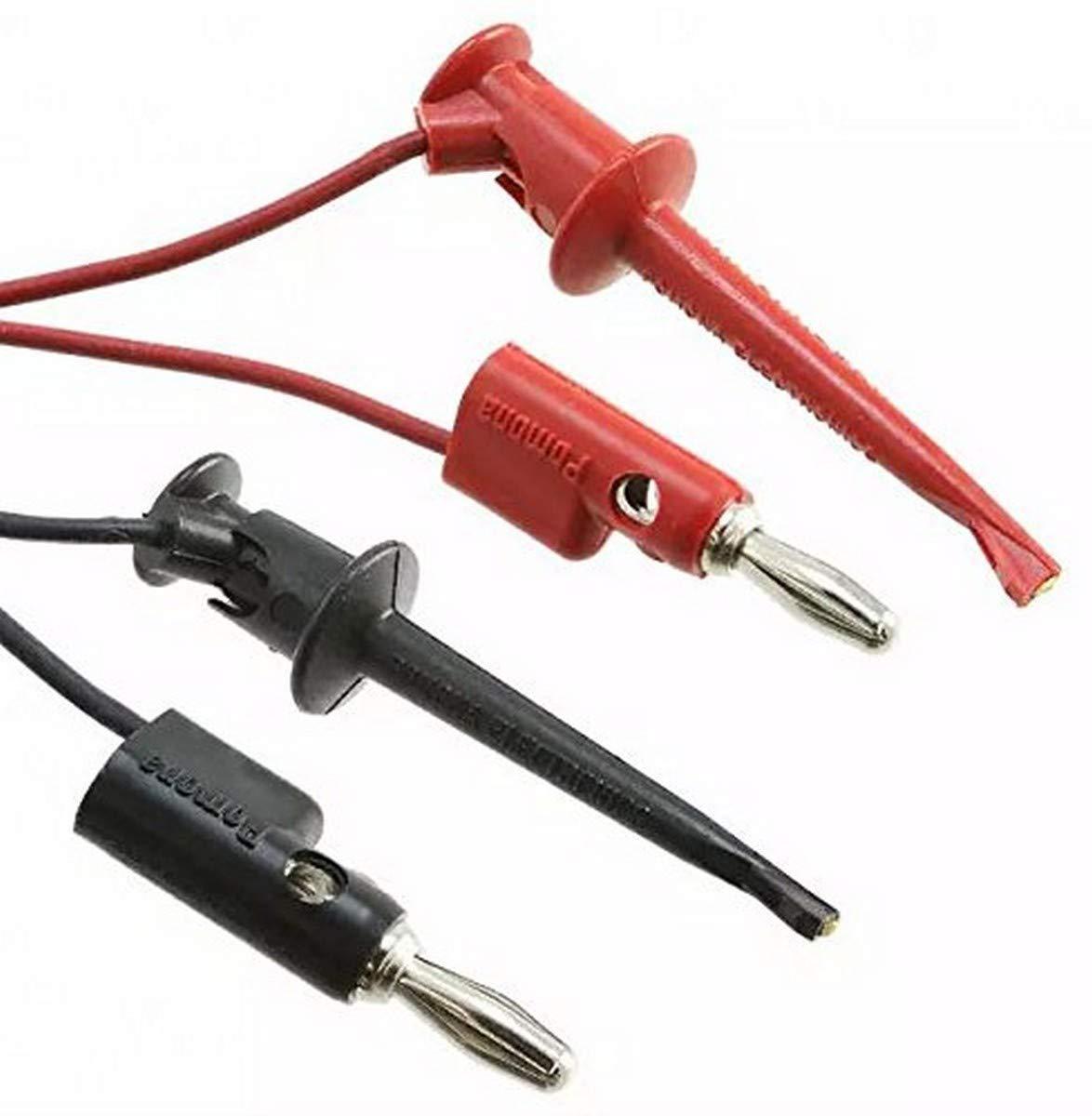 Pomona 3782 Minigrabber/Banana Plug (Set) (Pack of 2)