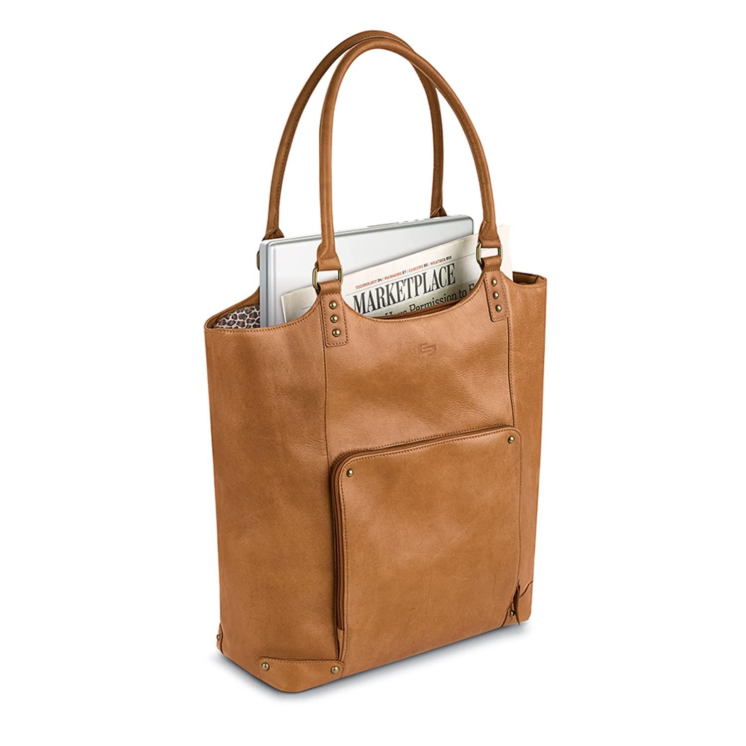 Solo Executive 15.6 Inch Bucket Tote, Espresso - Image 6