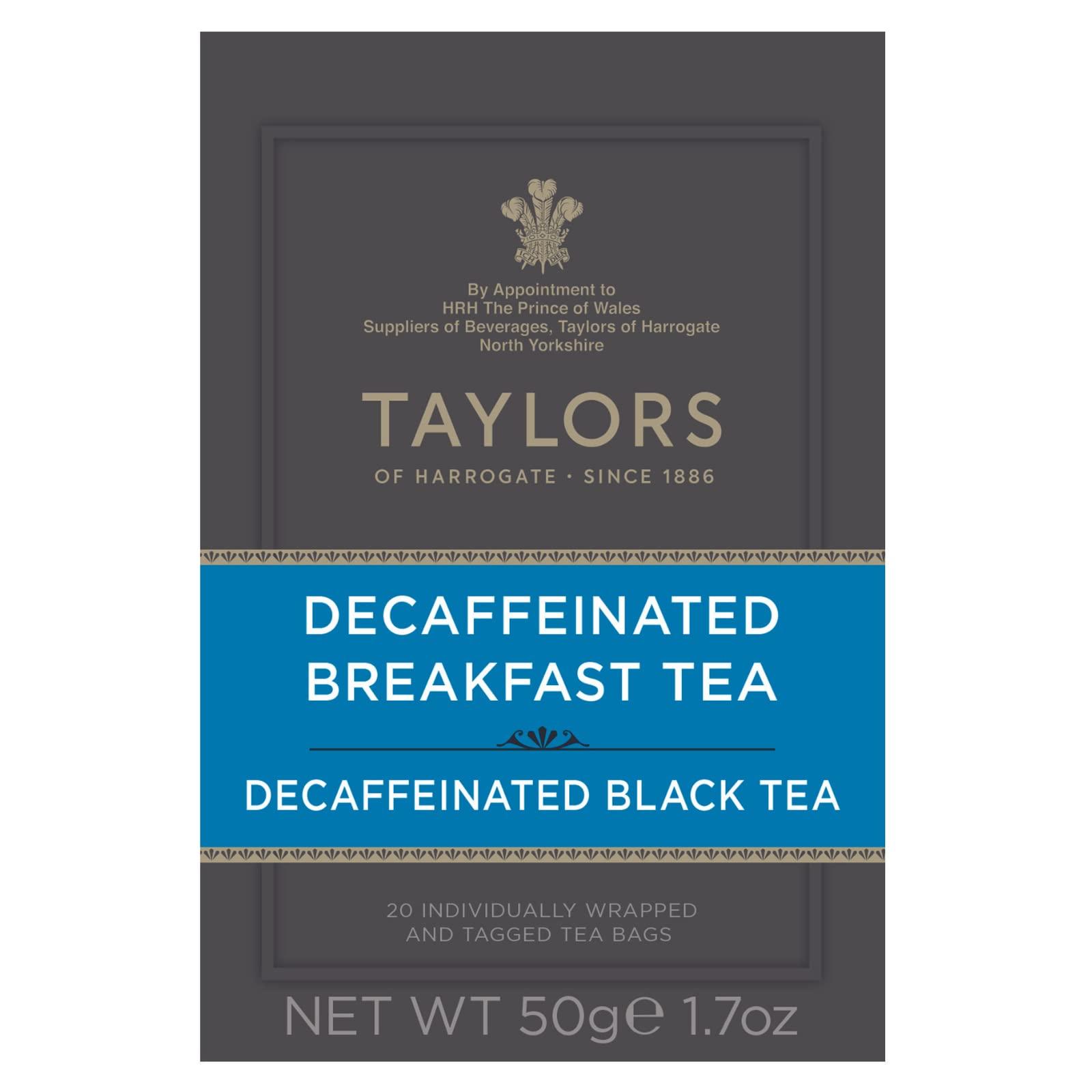 Taylors of Harrogate Decaffeinated Breakfast, Teabags, 20 Count (Pack of 1) - Image 2