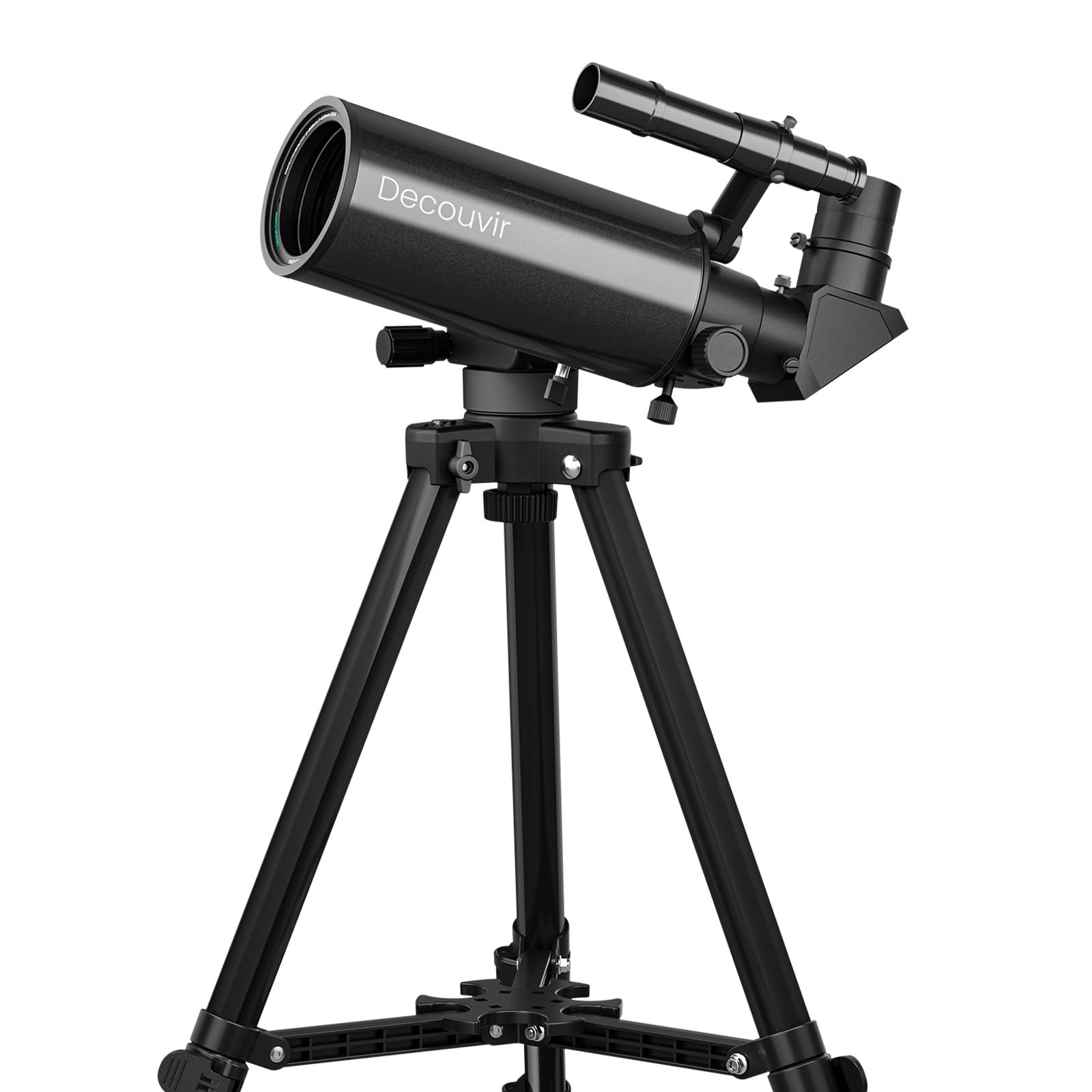 Maksutov-Cassegrain Telescopes for Adults Astronomy, 70mm Aperture Catadioptric Compound Telescope, Compact Portable Travel Telescope, w. Pro Tripod & Phone Adapter - Image 2