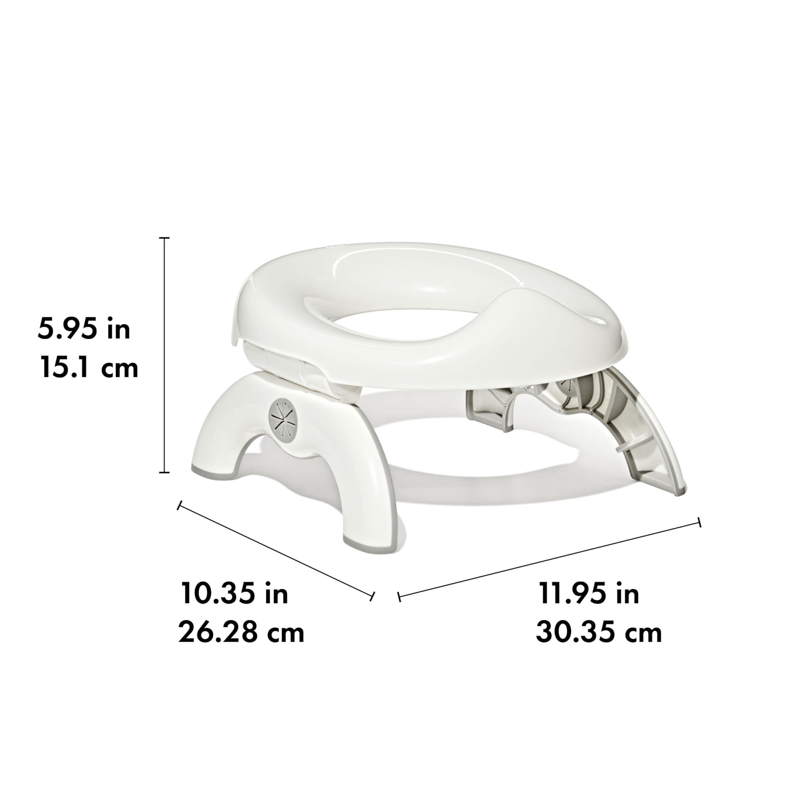 OXO Tot 2-in-1 Go Portable Potty with Travel Bag, Travel Potty Seat for Toddler - Image 2