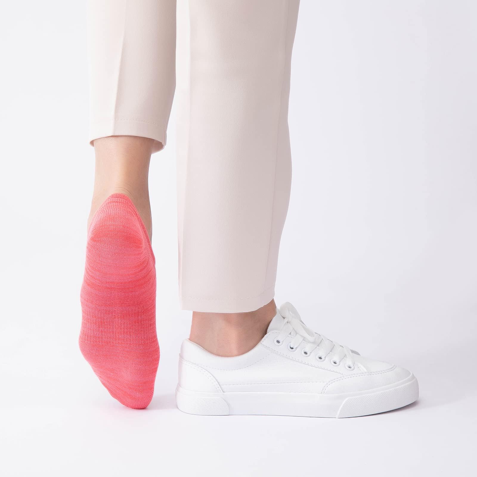 IDEGG No Show Socks Women 10 Pairs Low Cut Anti-Slid Novelty Athletic Casual Invisible Liner Socks - Image 3