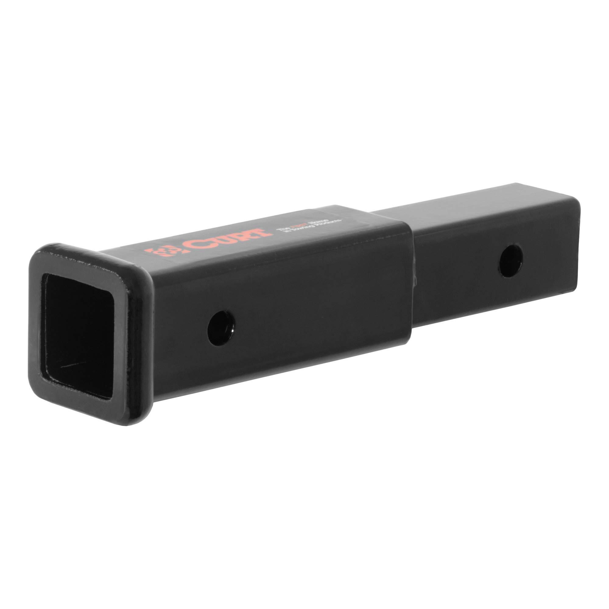 CURT 45791 8-Inch Long Trailer Hitch Extension with Solid Shank for 2-Inch Receiver, 3,500 lbs