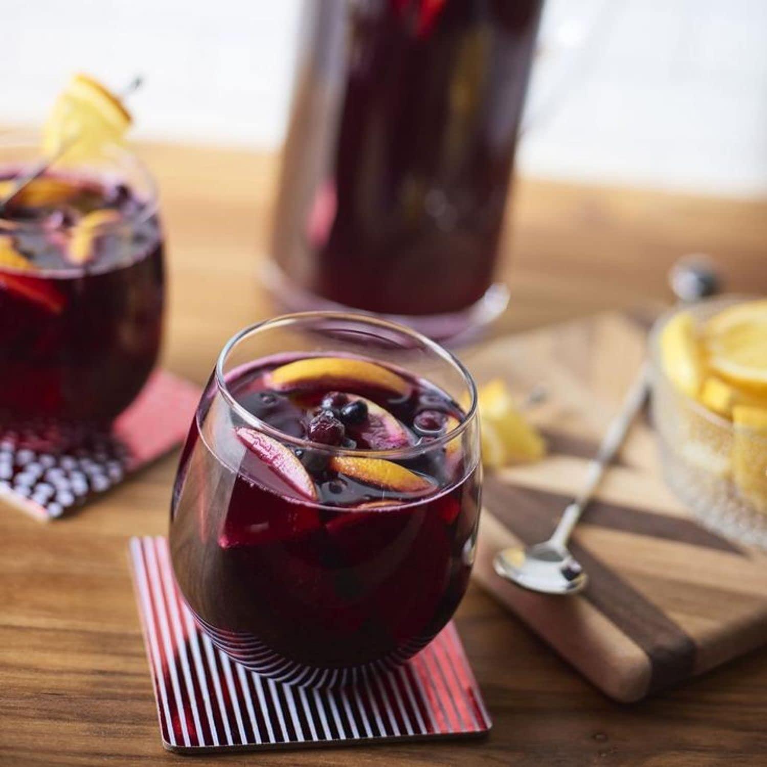 Wyman's Wild Blueberry Juice, 100% Juice, No Sugar Added, Not From Concentrate, Glass Bottled, 500mL (3 Pack) - Image 6