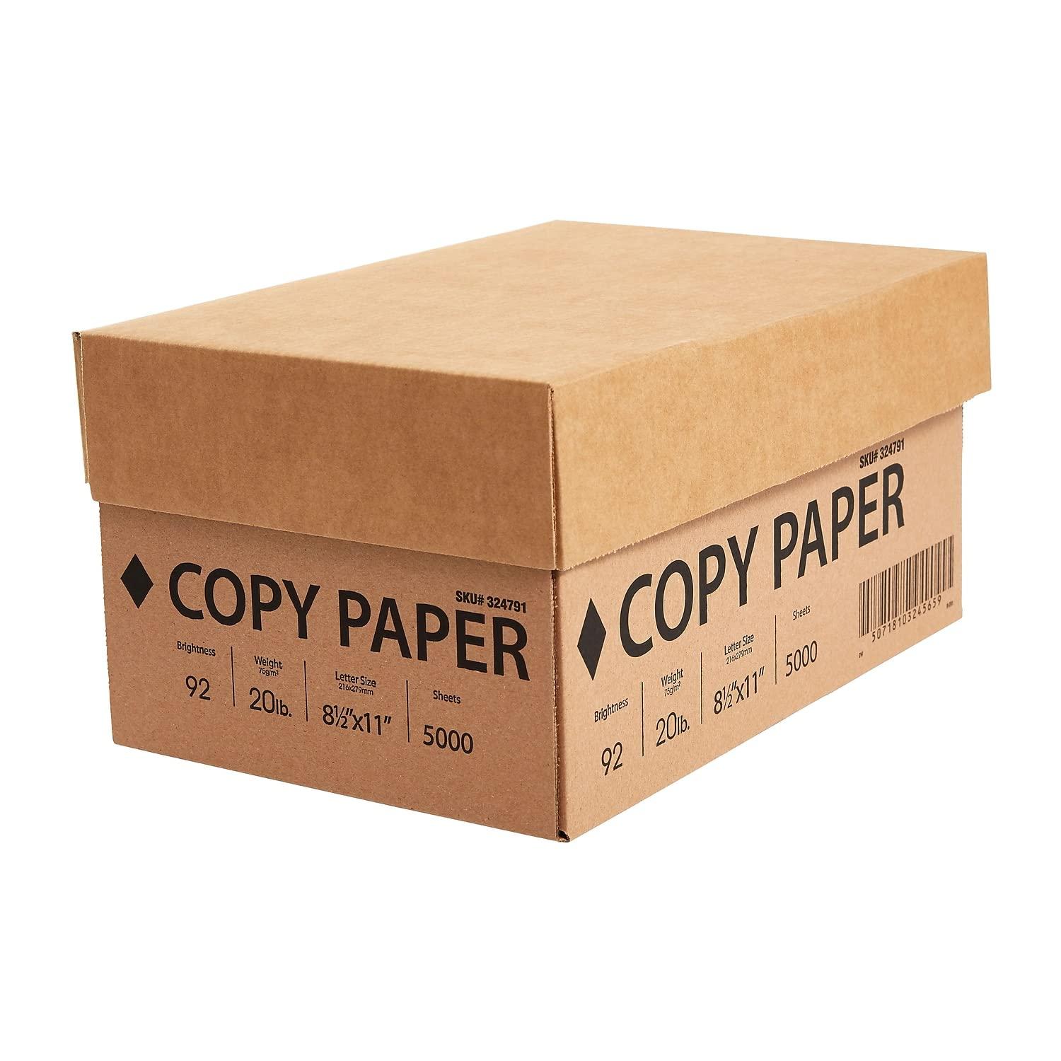 Staples Printer Paper, 92 Brightness, 20 Lbs, 8.5 x 11 Inch, 5000-Sheets Total, 10-Reams, White - Image 5