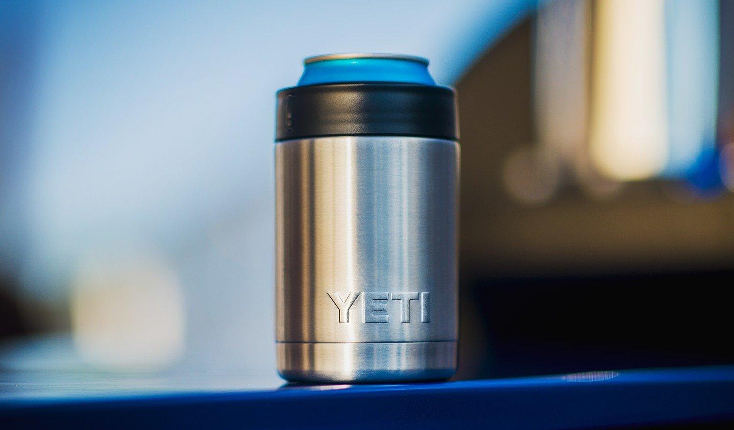YETI Stainless Steel Rambler Colster Can and Bottle Holder Silver One Size,12 ounce - Image 6