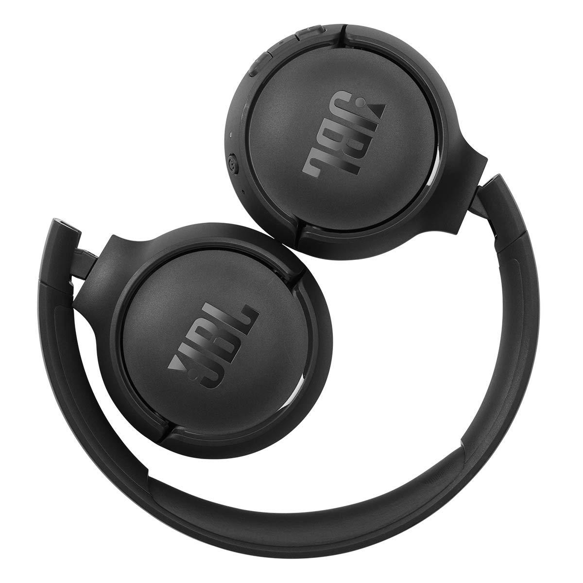 JBL Tune 510BT: Wireless On-Ear Headphones with Purebass Sound - Black - Image 6