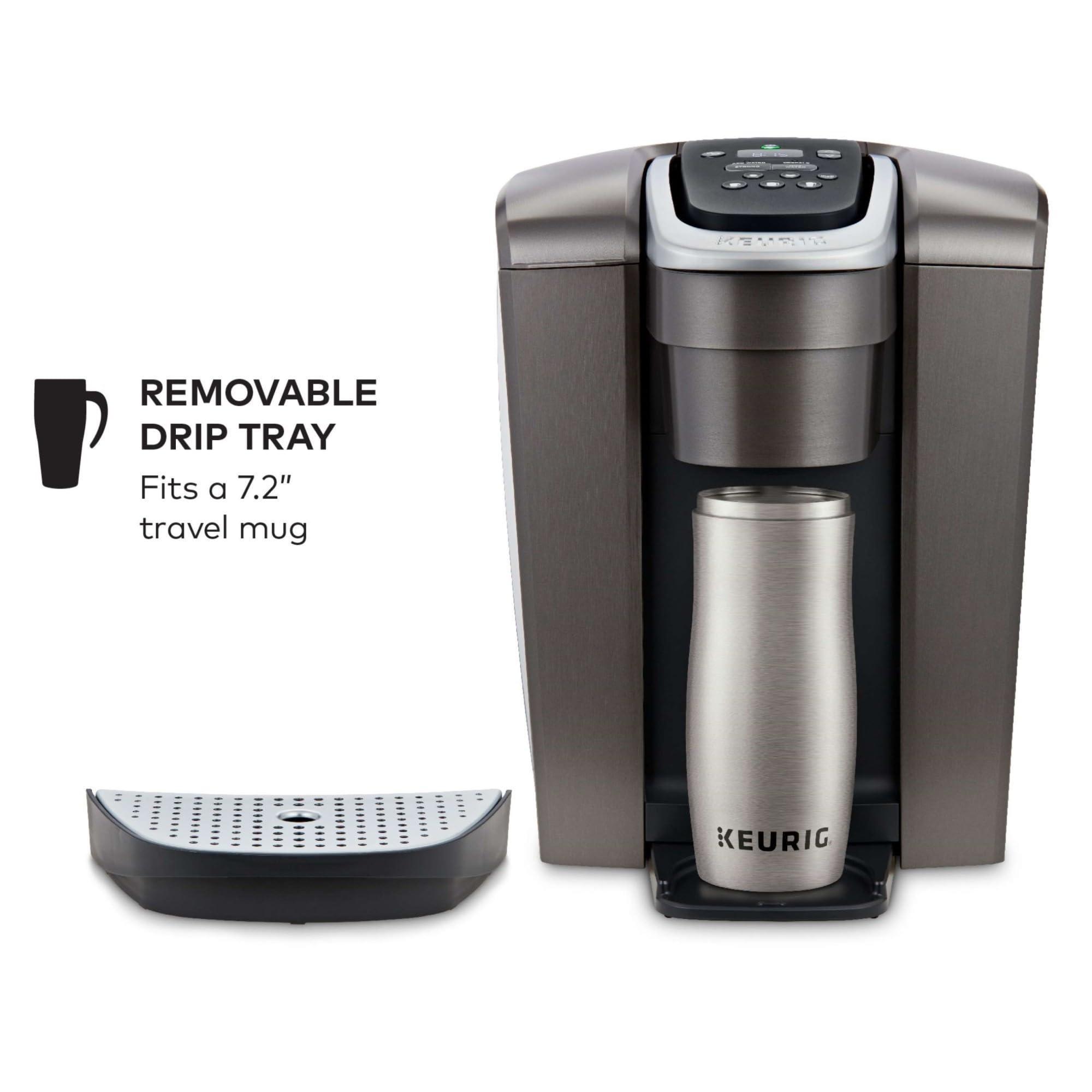 Keurig K-Elite Single Serve K-Cup Pod Coffee Maker, with Strength and Temperature Control, Iced Coffee Capability, 8 to 12oz Brew Size, Programmable, Brushed Slate - Image 4
