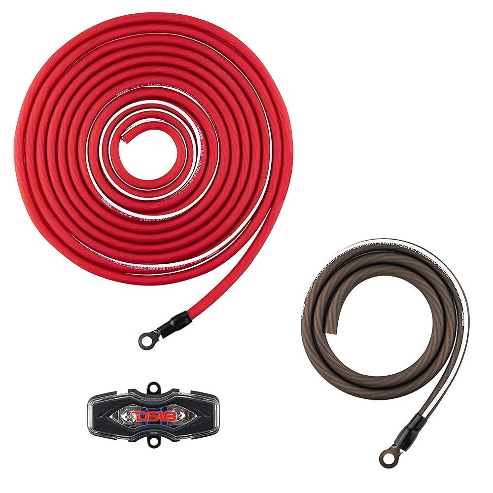 DS18 AMPKIT4 4 Gauge Amp Installation Wiring Kit - Amplifier Installation Kit 4 GA - A Car Amplifier Wiring Kit Simplifies Wire Connections and Delivers Power to Your Radio, Subwoofers, and Speakers - Image 7