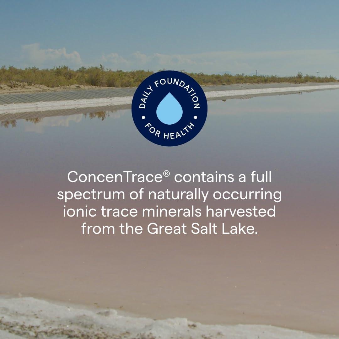 Trace Minerals ConcenTrace Trace Mineral Drops | All-Natural Liquid Minerals | Replenishes Electrolytes & Supports Hydration, Energy, Mood, Muscles, Digestion, & Restful Sleep | 8 fl oz (96 Servings) - Image 3