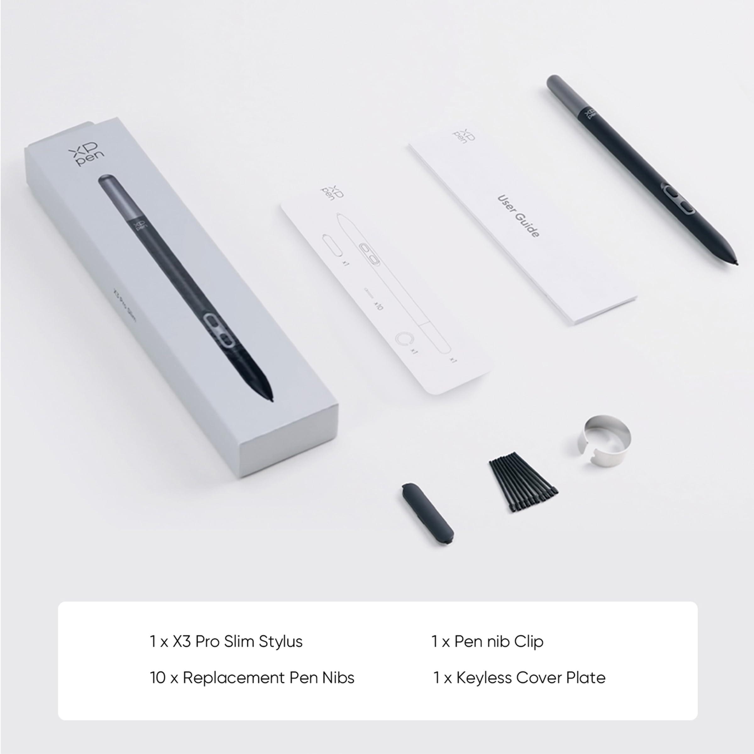 XPPen X3 Slim Stylus 16K Pressure Levels - Battery-Free - Compatible with XPPen & Huion Drawing Tablets - Image 5