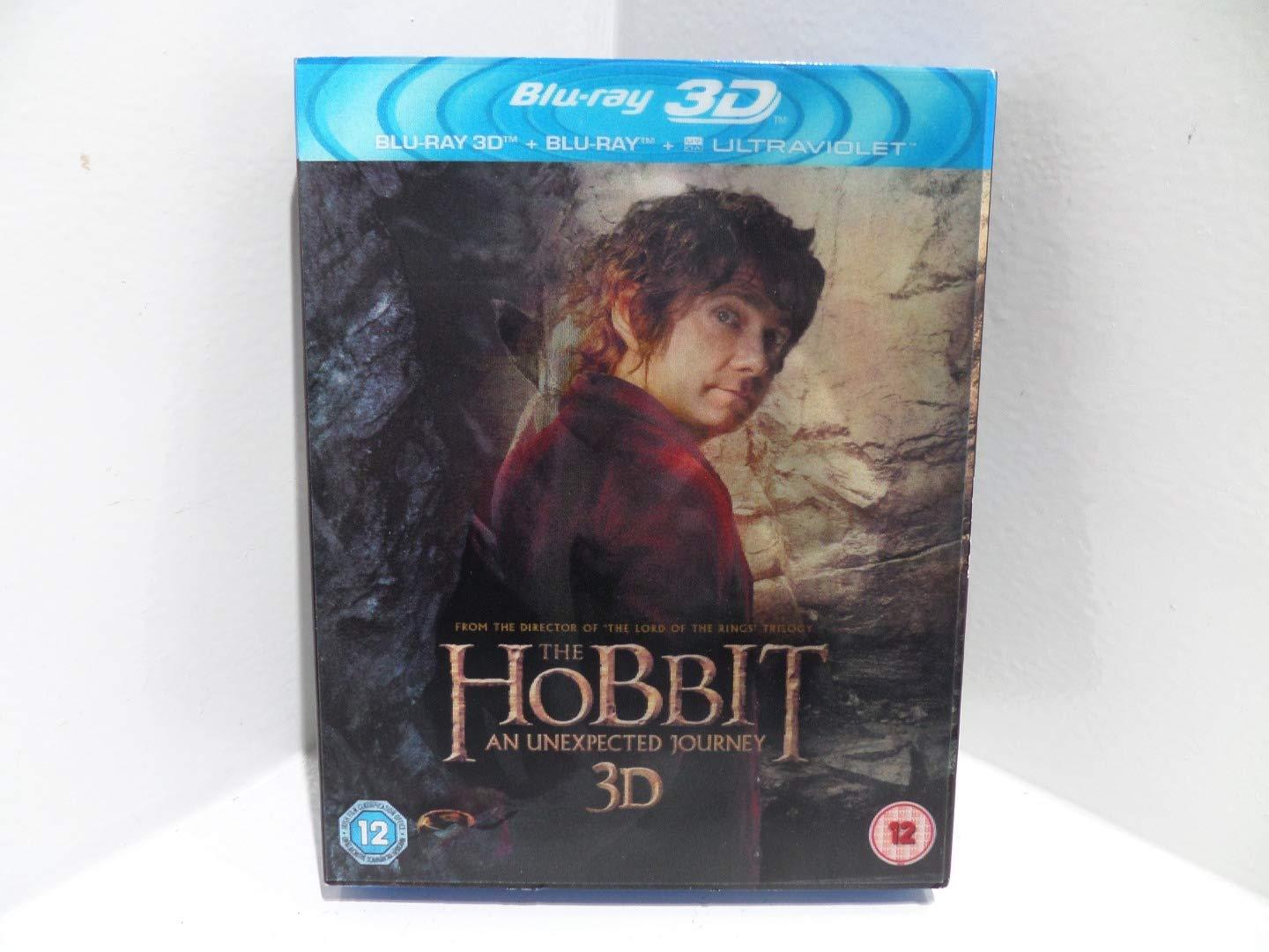 The Hobbit: An Unexpected Journey [Blu-ray 3D + Blu-ray + UV Copy] [2013] [Region Free]