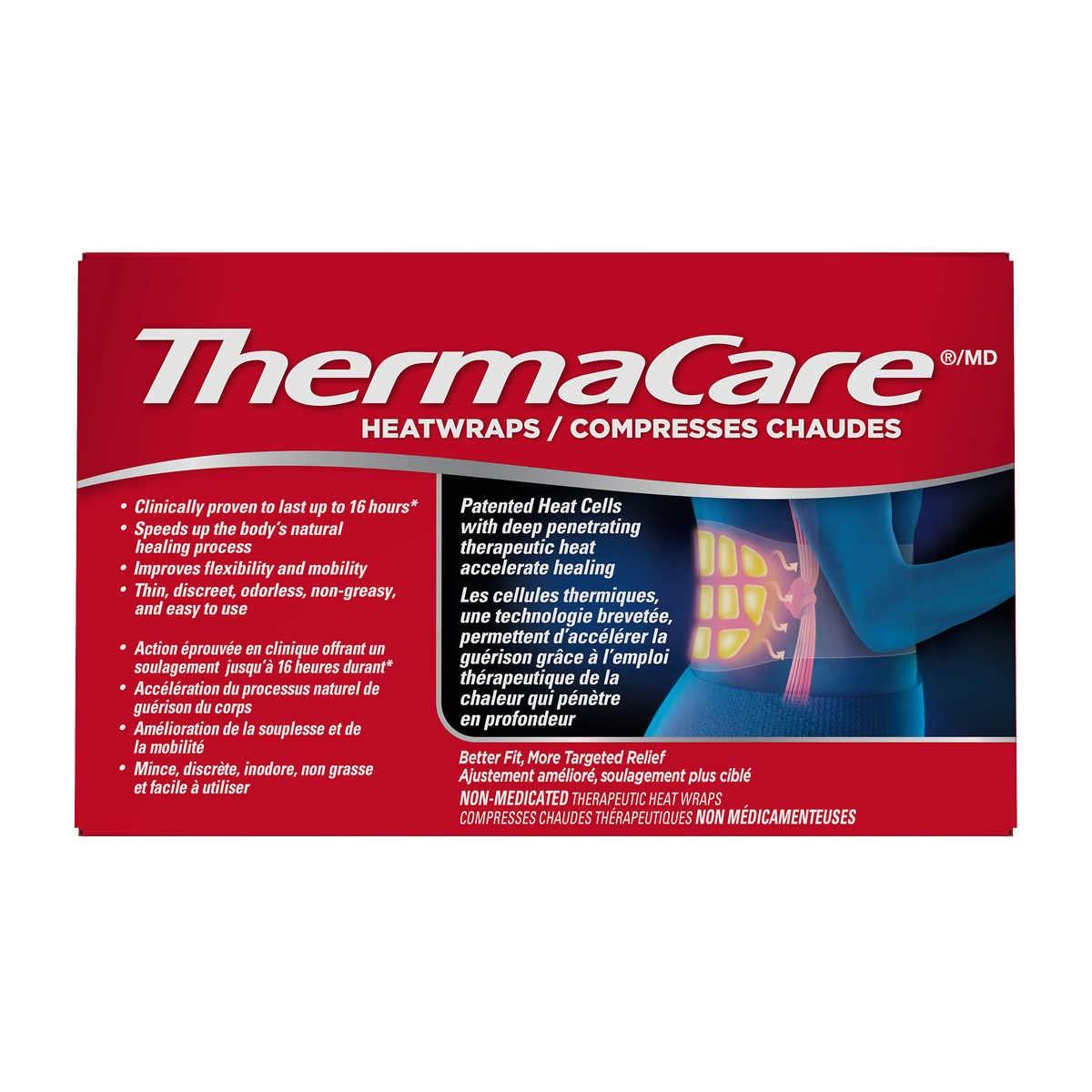ThermaCare Heatwraps Advance Back Pain Therapy Stretch Fit S-XL, 6 count - Image 2