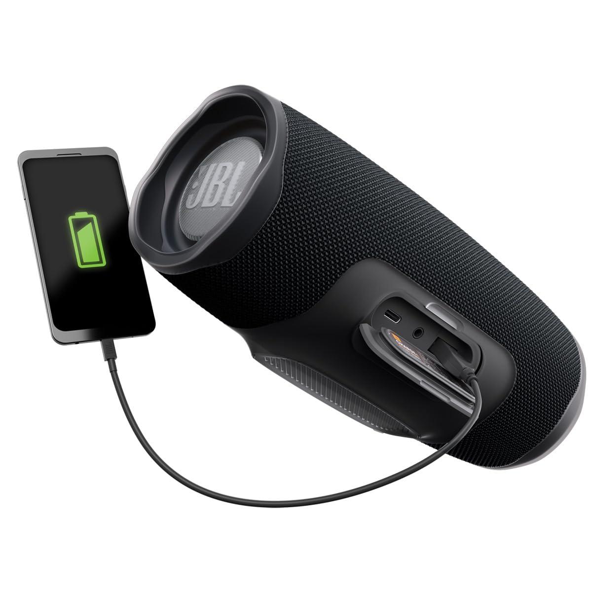 JBL Charge 4 - Waterproof Portable Bluetooth Speaker - Black - Image 4