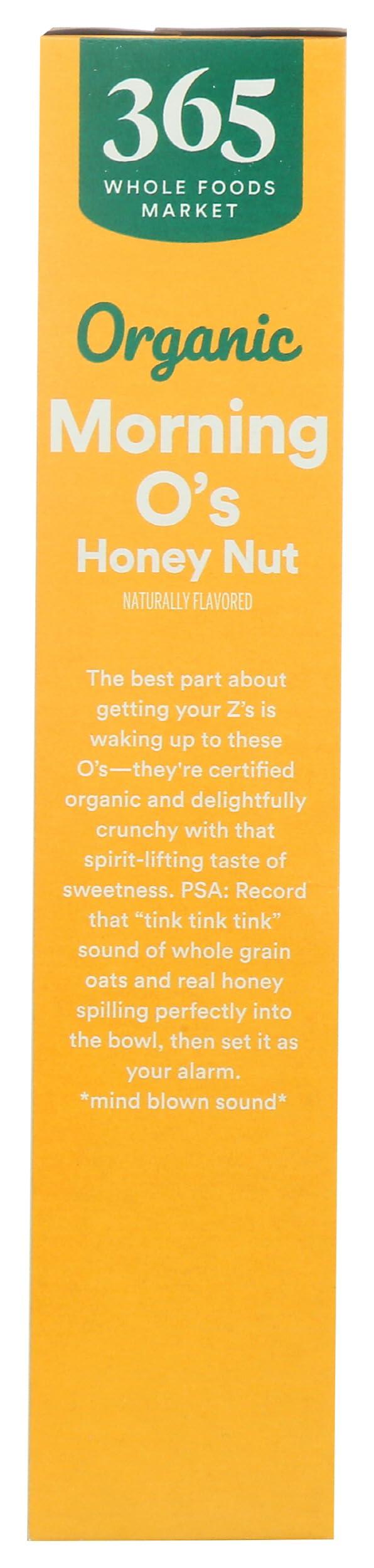 365 by Whole Foods Market, Organic Honey And Nut Morning O's Cereal, 12.2 Ounce - Image 5