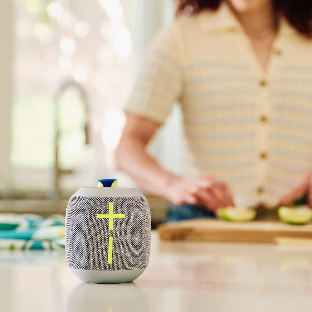 Ultimate Ears WONDERBOOM 4 Outdoor Speakers Bluetooth Waterproof with Big Bass & 360-Degree Sound, Dustproof Floating Wireless Speaker, 131ft Range - Gray - Image 2