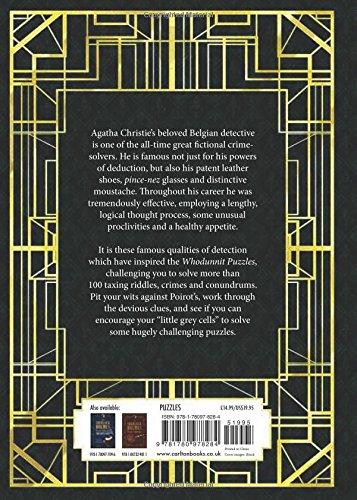 Hercule Poirot Whodunit Puzzles: Exercise Your Little Grey Cells to Solve Over 100 Riddles, Conundrums and Crimes Inspired by Agatha Christie's Great Detective - Image 2