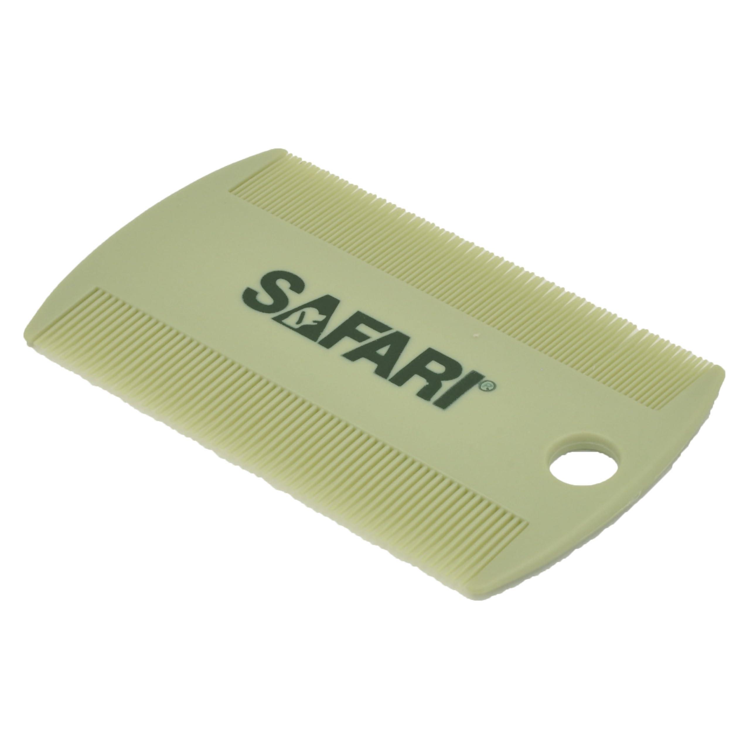 Coastal Pet Safari Double-Sided Grooming Comb - One Size Short Hair Dog Grooming Kit for Flea Prevention and Detection