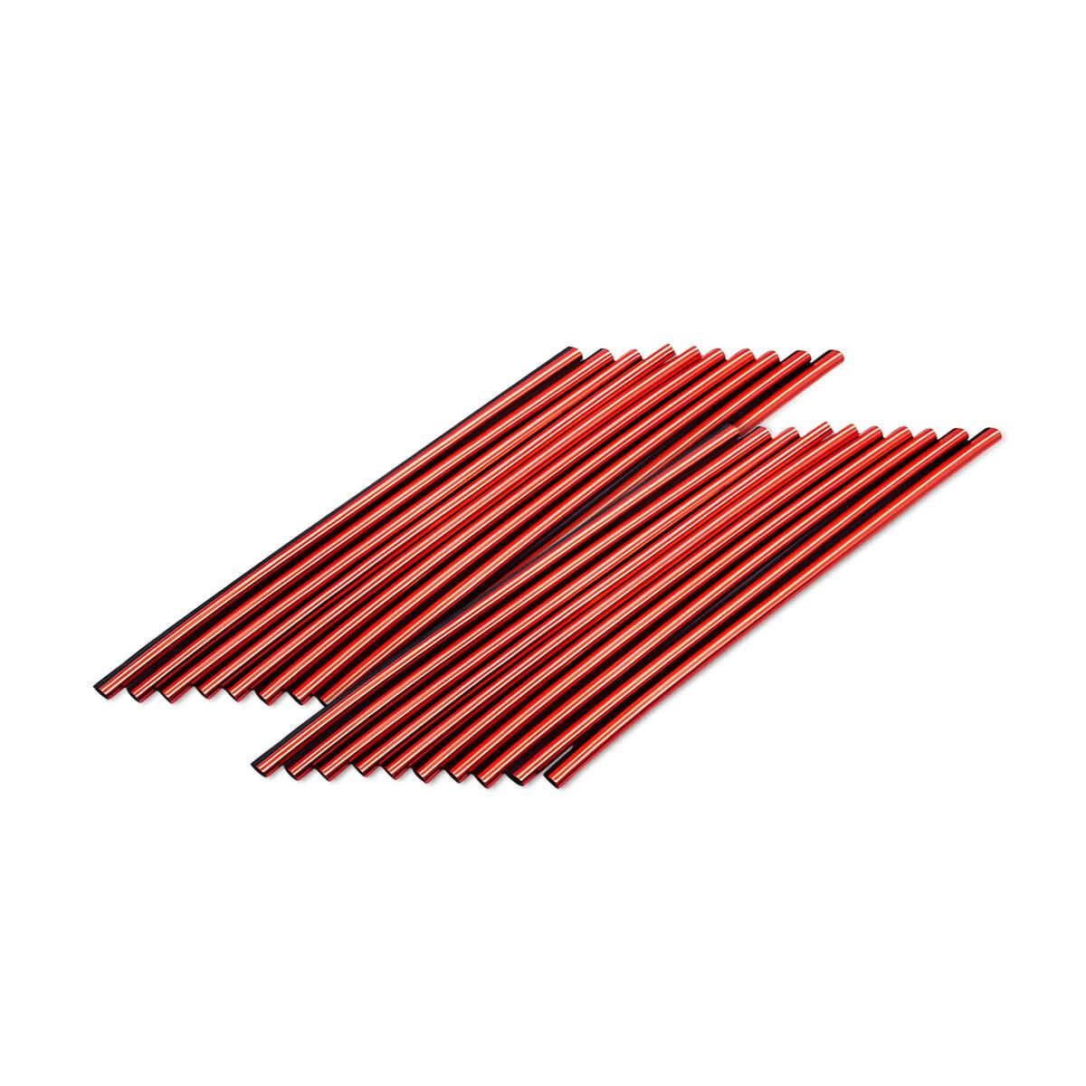 20 Pieces Car Air Conditioner Decoration Strip for Vent Outlet, Universal Waterproof Bendable Air Vent Outlet Trim Decoration, Suitable for Most Air Vent Outlet, Car Interior Accessories (Red) - Image 9