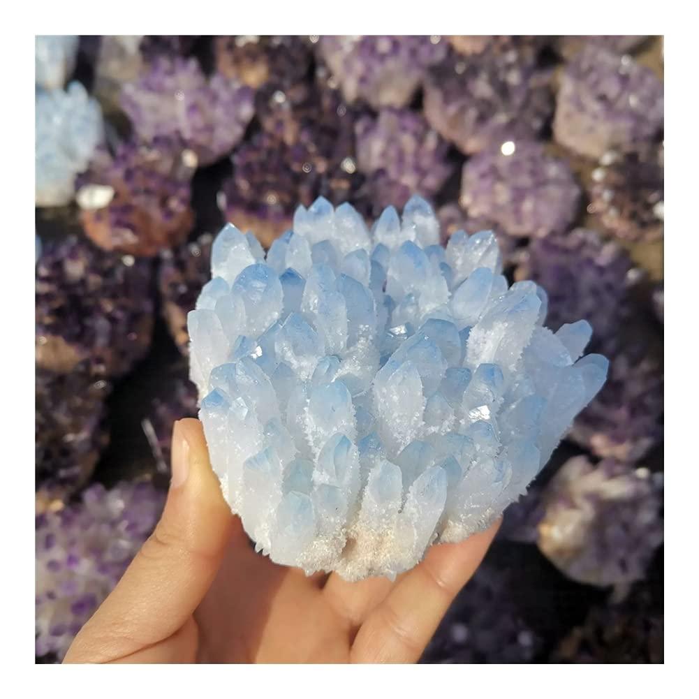 WGPHD Health & Household Blue Ghost Phantom Quartz Crystal Cluster Specimen (Size : 150-200g) - Image 4