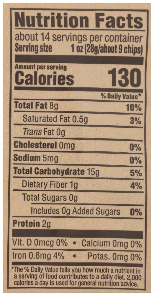 365 by Whole Foods Market, Organic Restaurant Style White Corn Tortilla Chips Unsalted, 14 OZ - Image 2