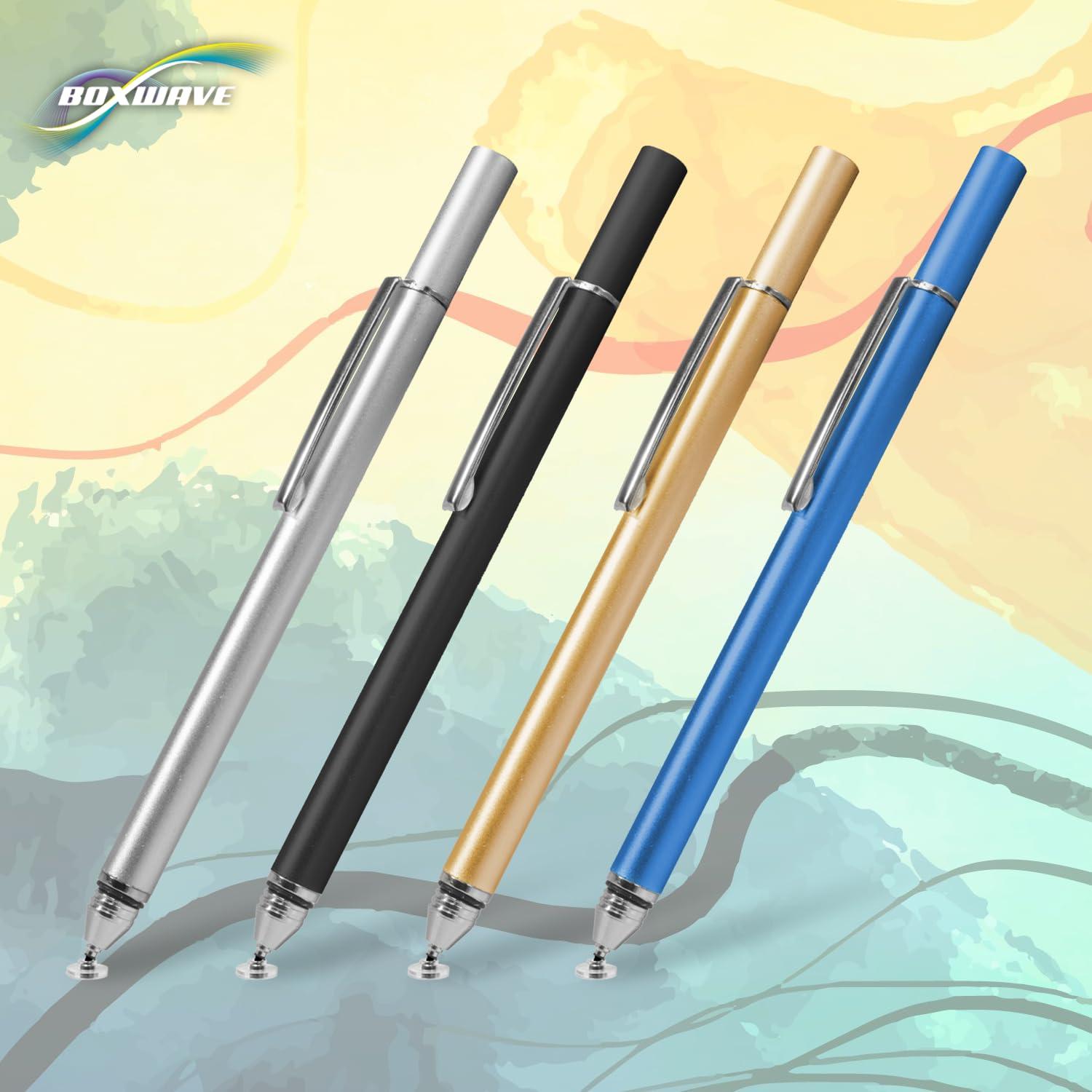 BoxWave Stylus Pen Compatible with Simbans PicassoTab X (10.1 in) - FineTouch Capacitive Stylus, Super Precise Stylus Pen - Jet Black - Image 9