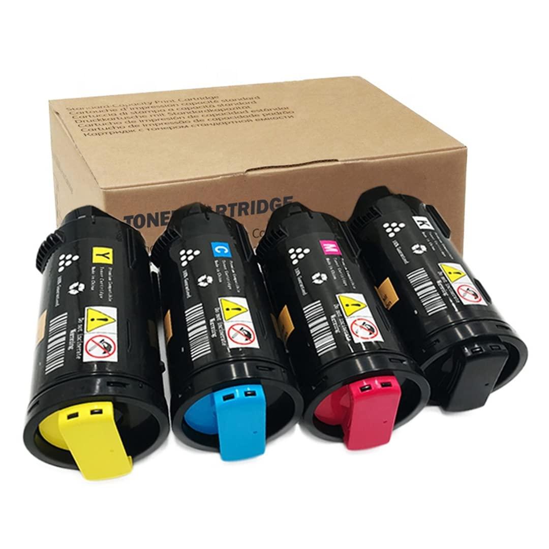 Offstar VersaLink C600/C605 High Capacity Toner Cartridge for Xerox VersaLink C600 C605 Printers Toner 4 Colors Pack: 106R03900, 106R03901, 106R03902, 106R03903 (Black 12,200 & Colors 10,100 Pages)