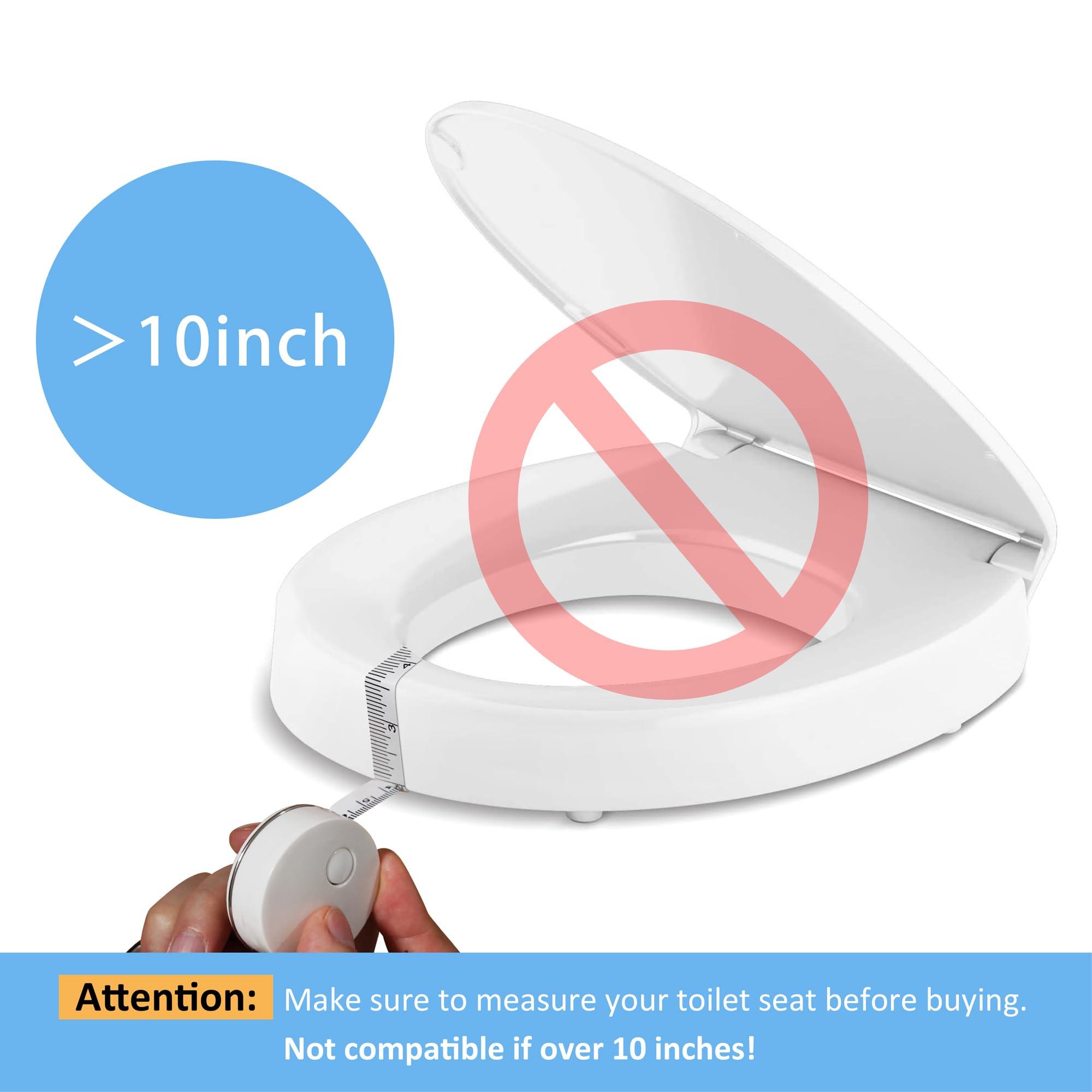Doytn Universal Pee Deflector for Toilet Seat with Toilet lid Lifter, Toilet Splash Guard Prevents Kids and Adult from Peeing Splash Size ：11.5 * 8.3”(2PCS) - Image 3