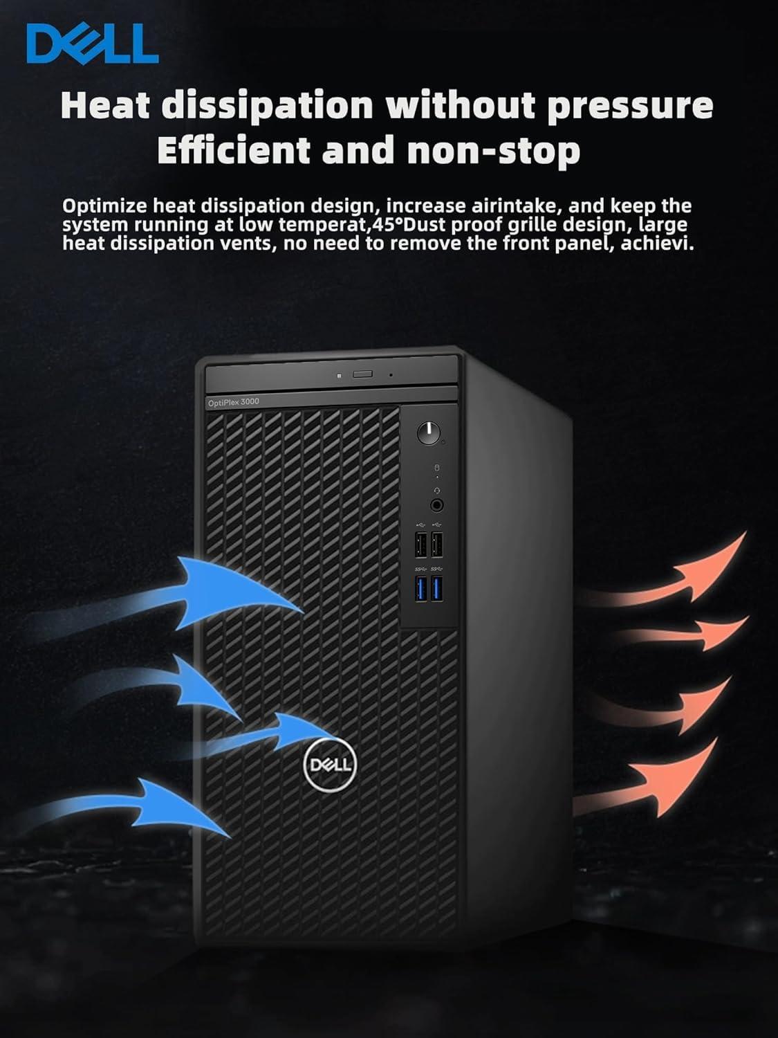 DELL Optiplex 3000 Tower Business Desktop Computer | 12th Gen Intel Core i5-12500 Processor | 32GB RAM | 1TB SSD | WiFi | DVD-RW | HDMI | Display Port(Support 4K) | Windows 11 Pro - Image 8