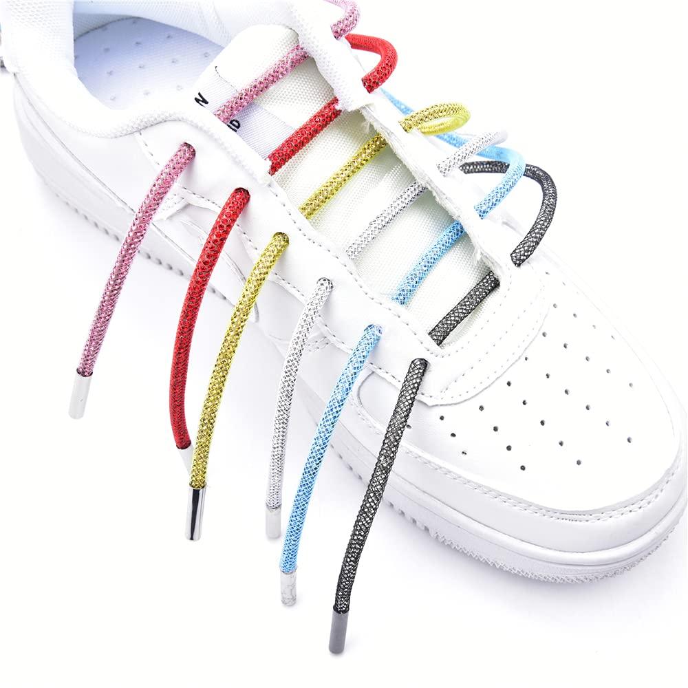 XINMILI Popular Shoelace 140Cm Round Rhinestone Rope Diamond Tube Trimming Diy Trouser Hoodie Drawstring Garment Accessories - Image 4