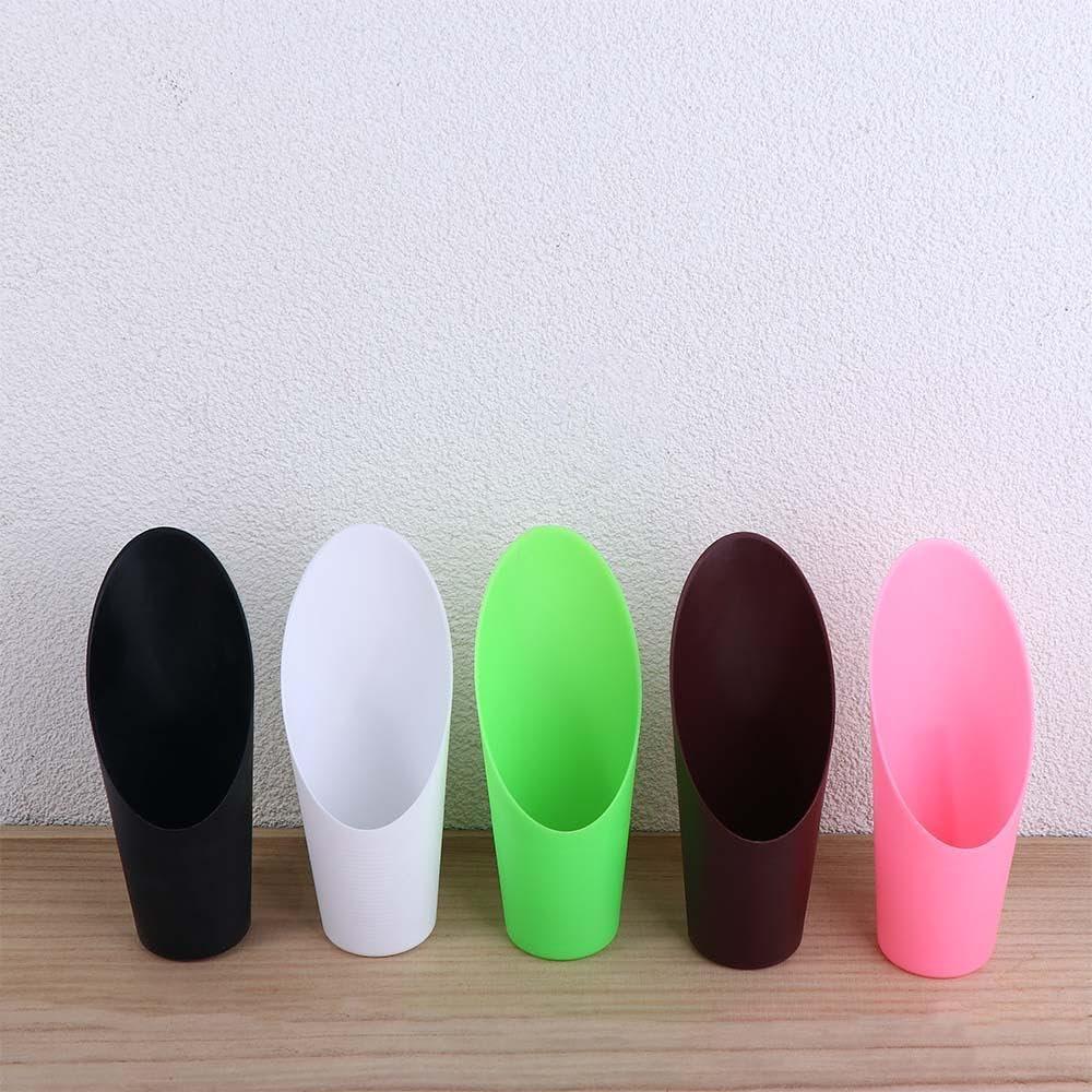 Plastic Garden Soil Scoops, Cup Spade Shovel Mini Colorful Soil Scoops Plant Potting Shovels Bucket Shovel Gardening Tools Hand Tools Shovels (Green) - Image 4