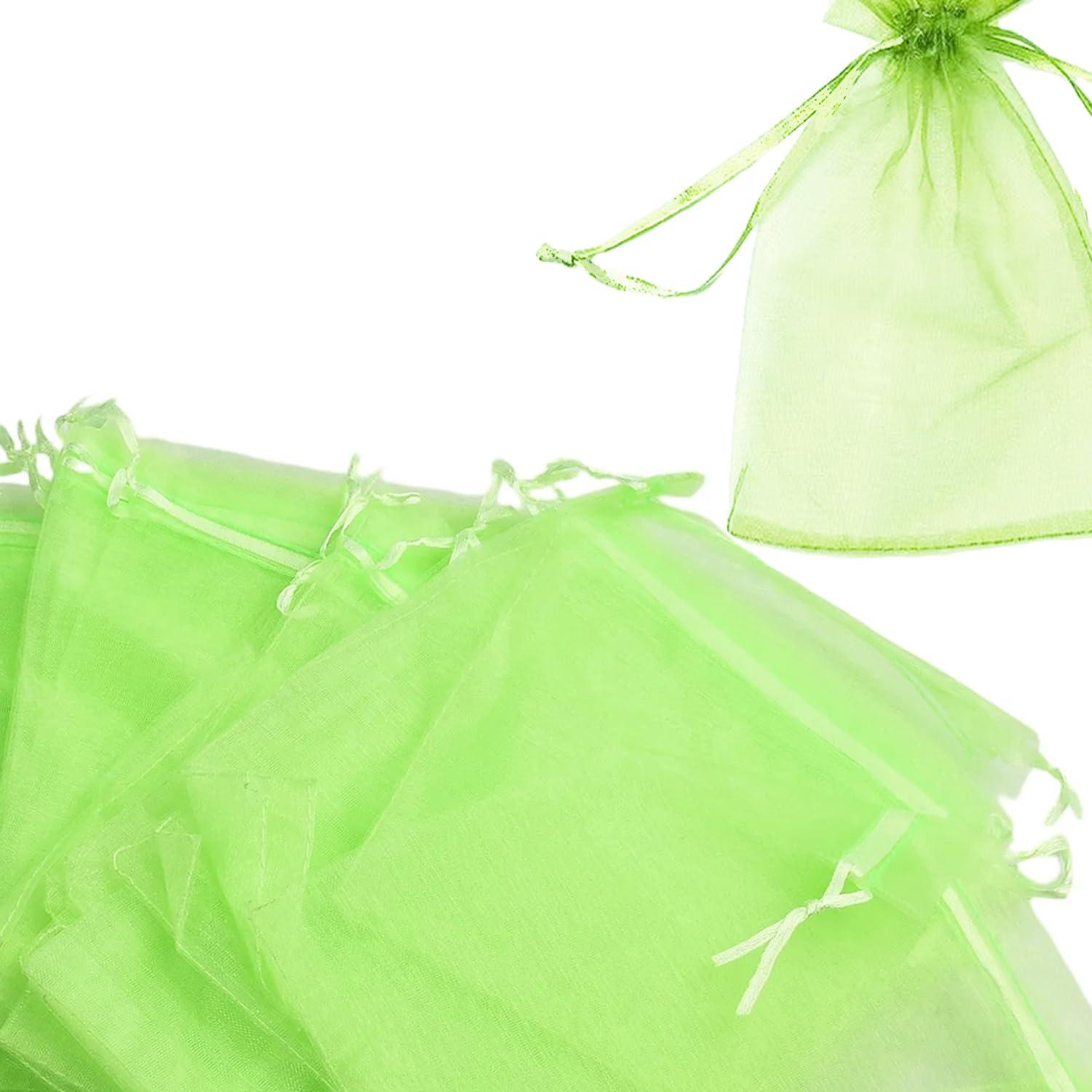 30 Pcs 5.9''×7.8'' Drawstring Fruit Netting Bags, Reusable Garden Netting Bags, Medium Fruit Protection Bags, Fruit Cover Mesh Bag for Fruit Trees Vegetable Floral