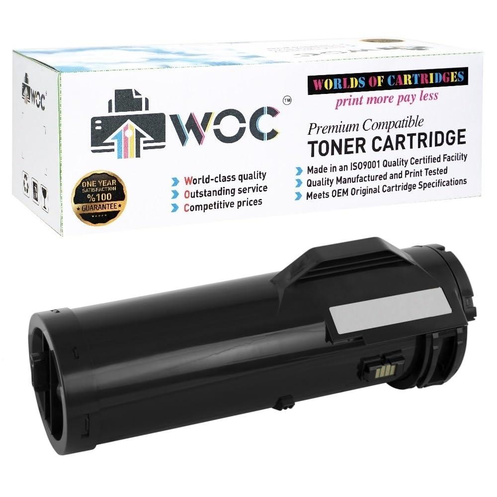 WOC Compatible Toner Cartridge Replacement for Xerox 106R03940 / 106R03942 / 106R03944 (Jumbo Black: 353% Higher Yield) for Use in VersaLink B600 / B605 / B610 / B615