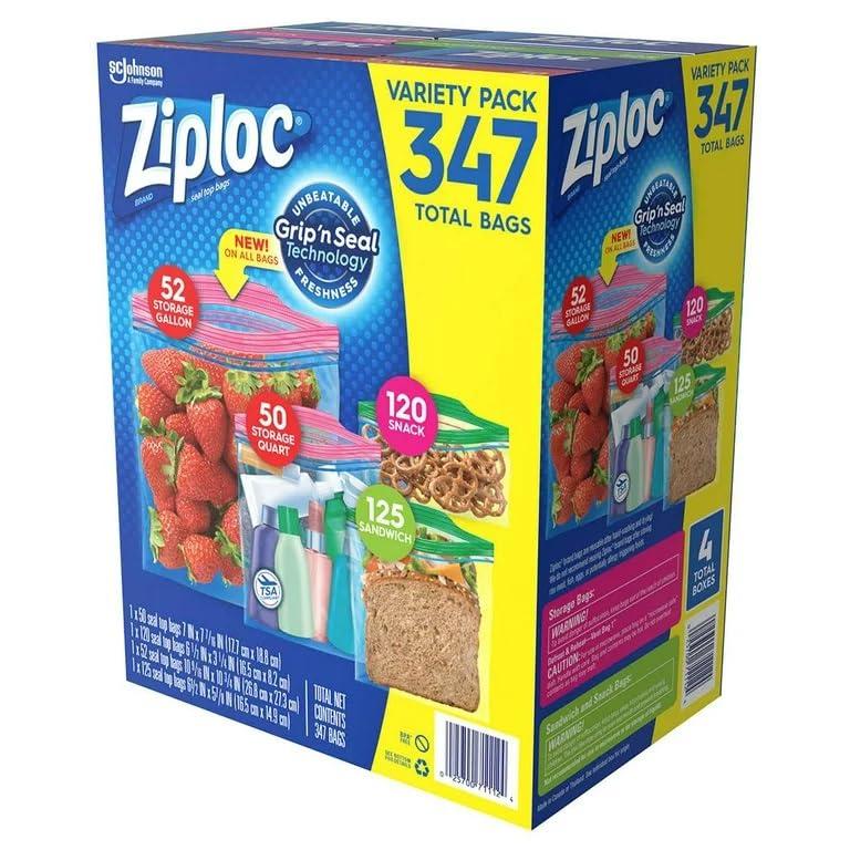 Ziploc Variety Total Bags, 347 Pack - Image 3