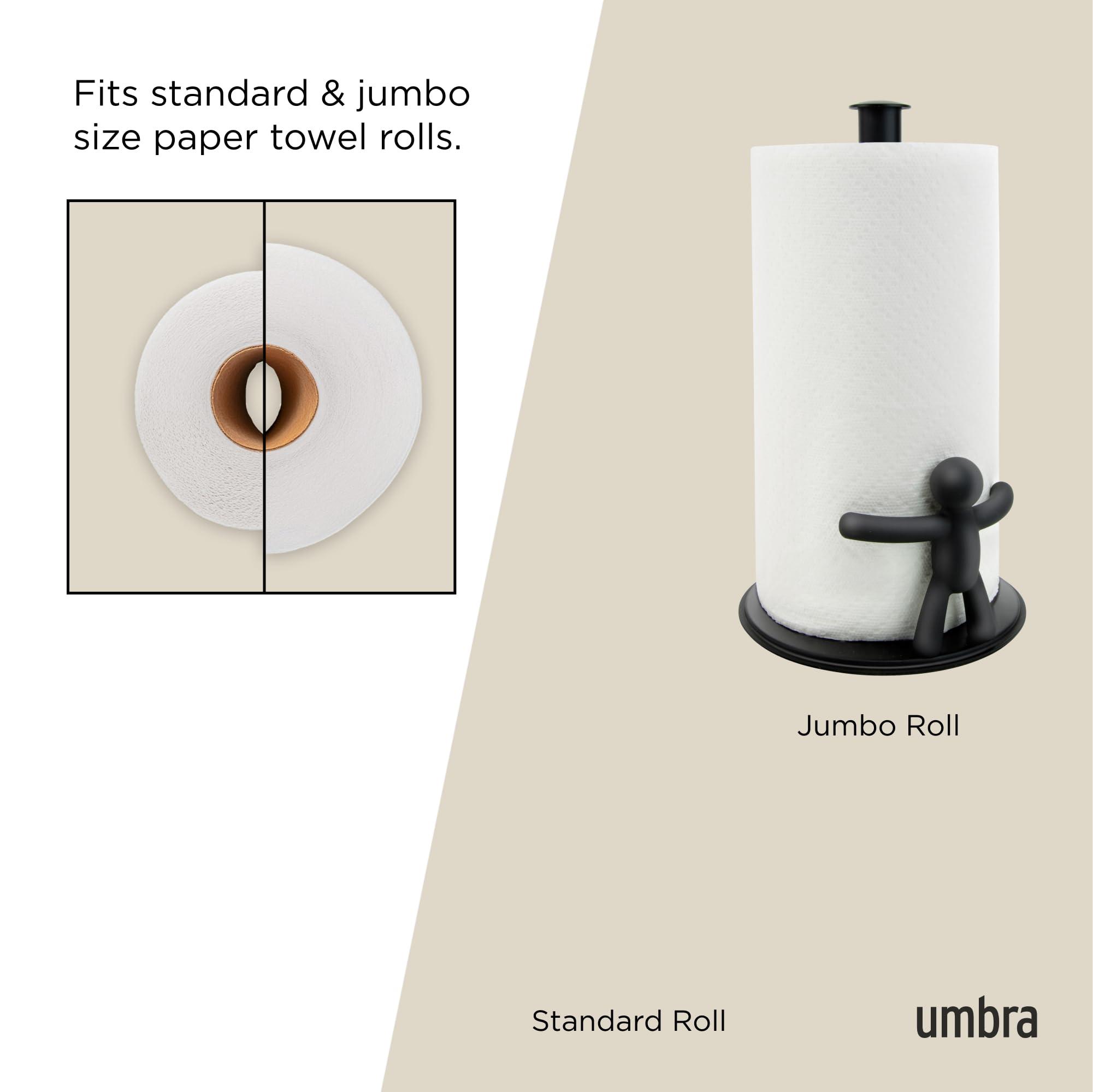 Umbra Buddy Counter Top Paper Towel Holder Black - Image 5