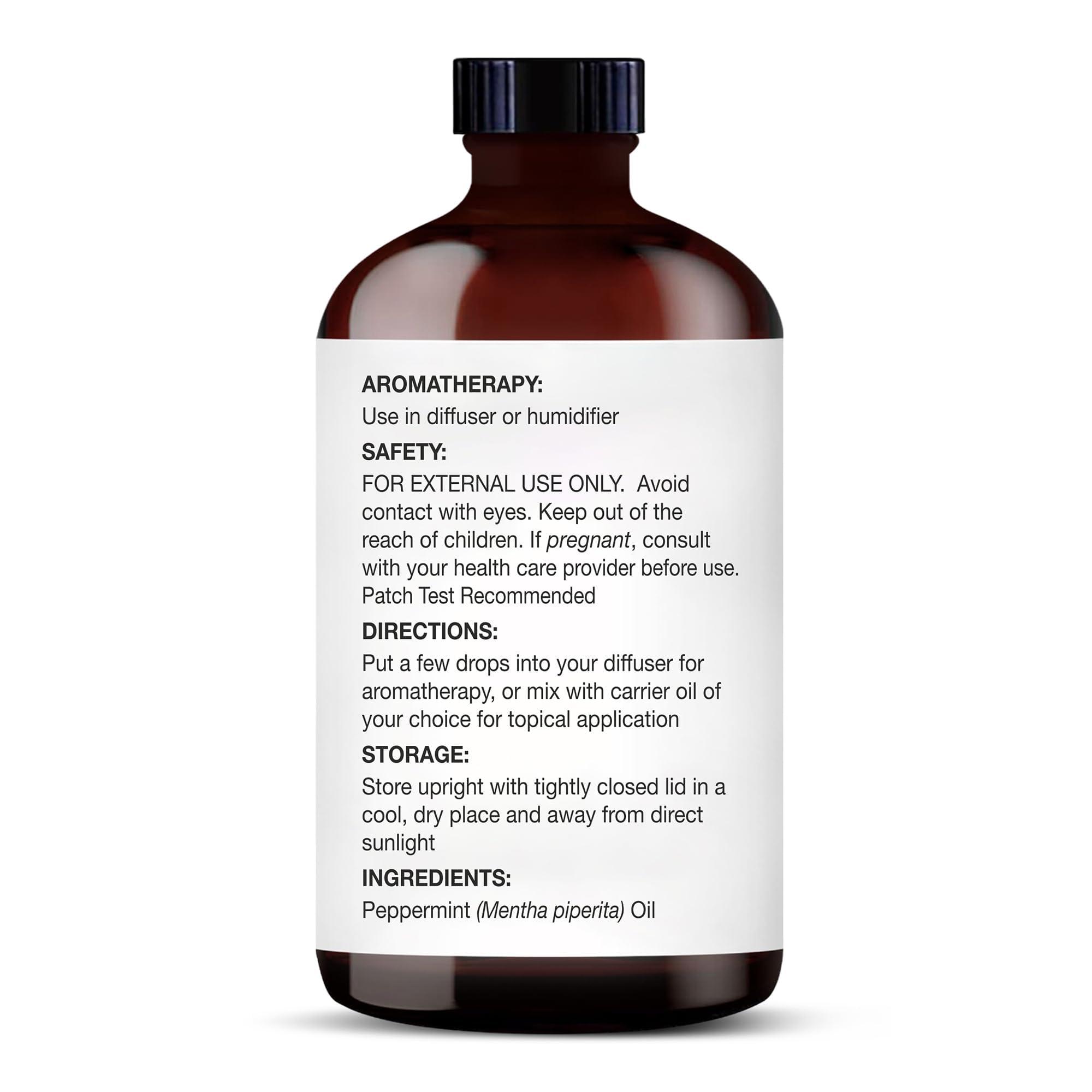 MAJESTIC PURE Peppermint Essential Oil with Glass Dropper | 100% Pure and Natural Peppermint Oil | Premium Grade Essential Oils for Diffusers, Skin, Aromatherapy, Massage | 4 Fl Oz - Image 7