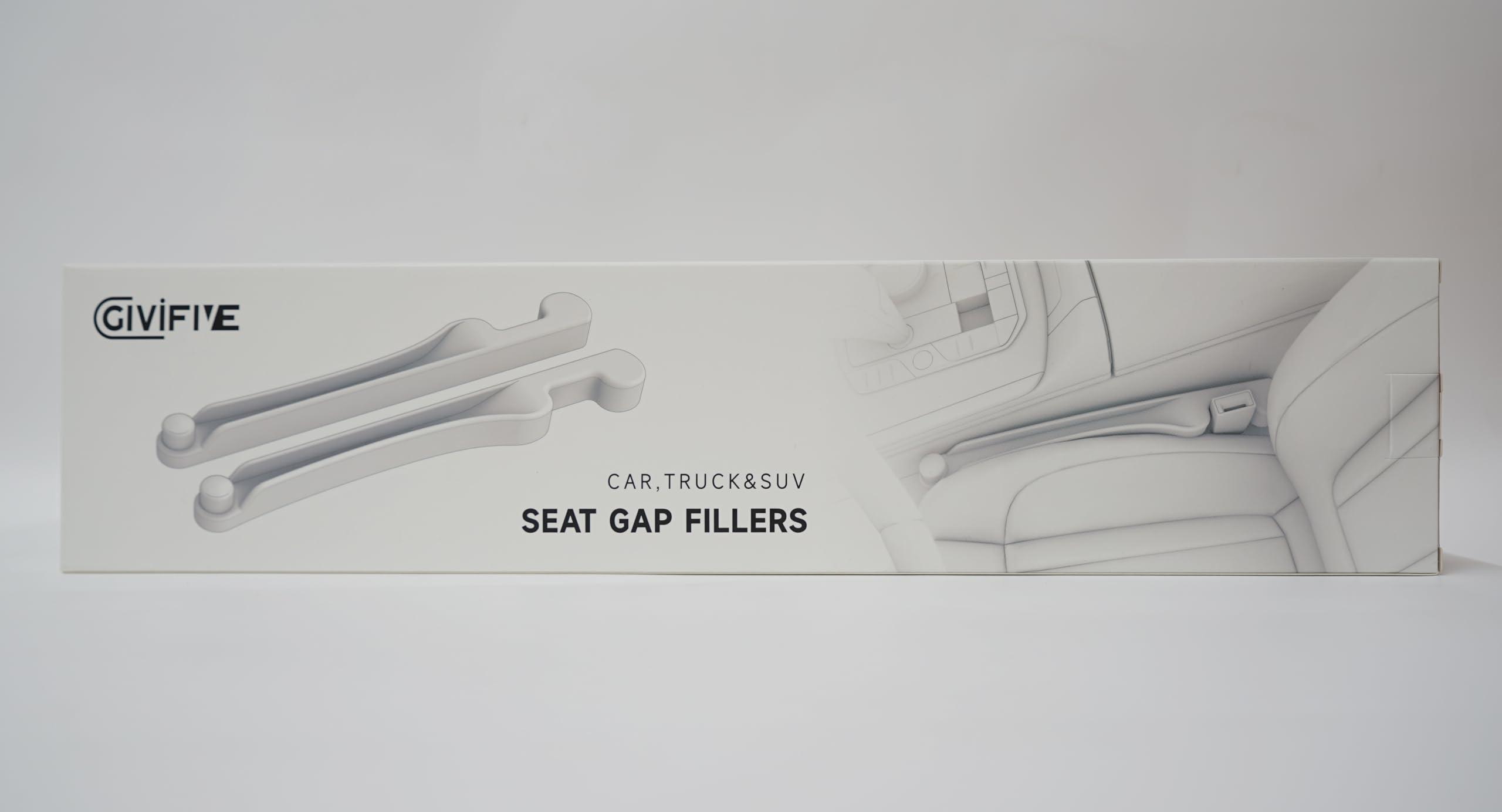 Car Seat Gap Filler Set of 2, Soft Foam Multifunctional Seat Side Gap Filler with Organizer & Hook Function, 3in1 Gap Stopper Universal Fit Car SUV Truck Fill The Gap Between Seat & Console - Image 8