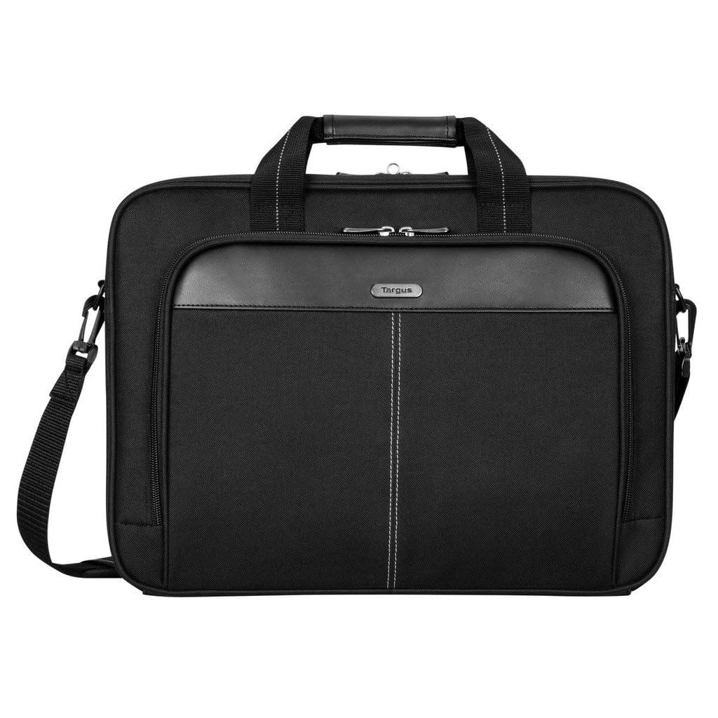Targus unisex-adult Slim Briefcase With Crossbody Shoulder Bag