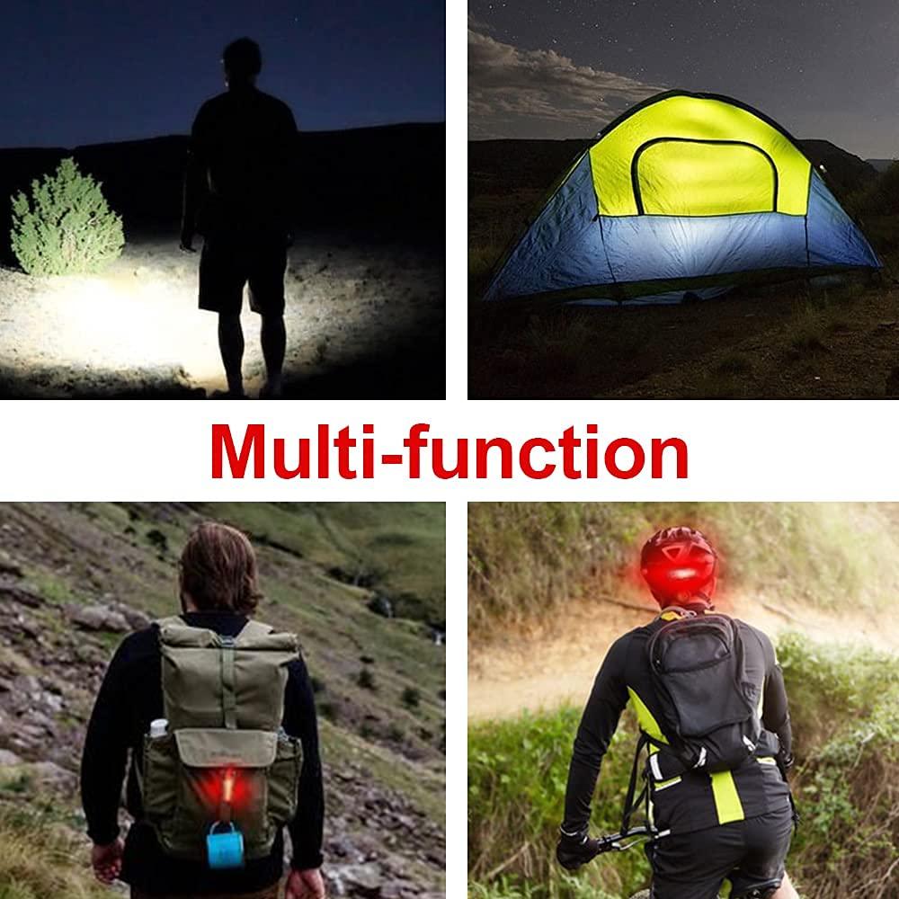 Super Bright Bike Lights for Night Riding,Bike Lights Front and Back,3 LED USB Rechargeable Bicycle Light,Bike Headlight with Power Bank Function,IPX5 Waterproof,3+5 Light Modes - Image 6